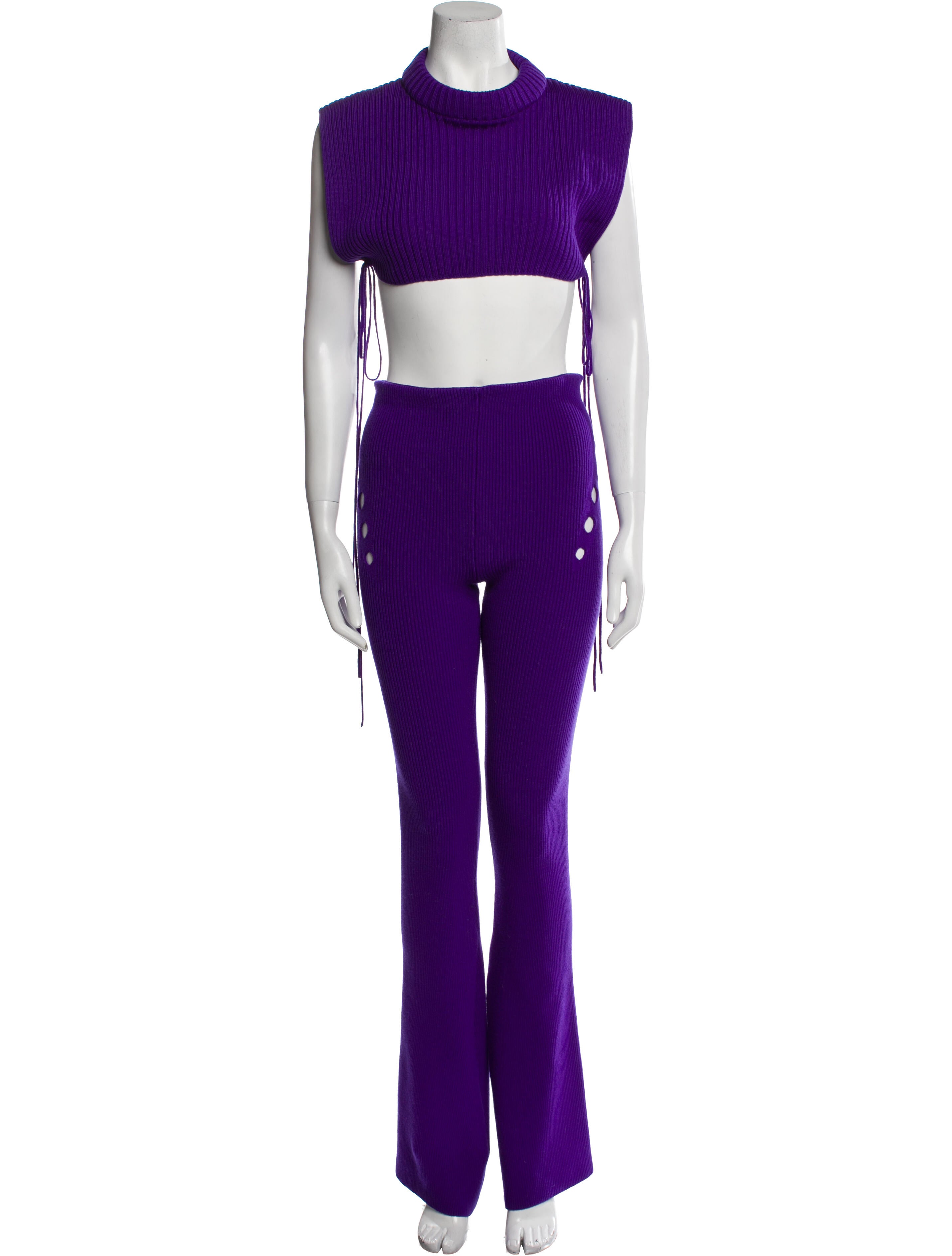 Jean Paul Gaultier Merino Wool Pant Set