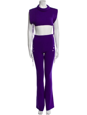 Jean Paul Gaultier Merino Wool Pant Set