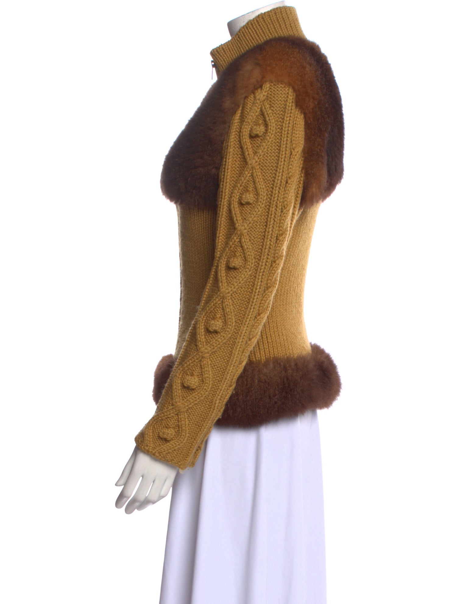 Jean Paul Gaultier Vintage Colorblock Pattern Sweater