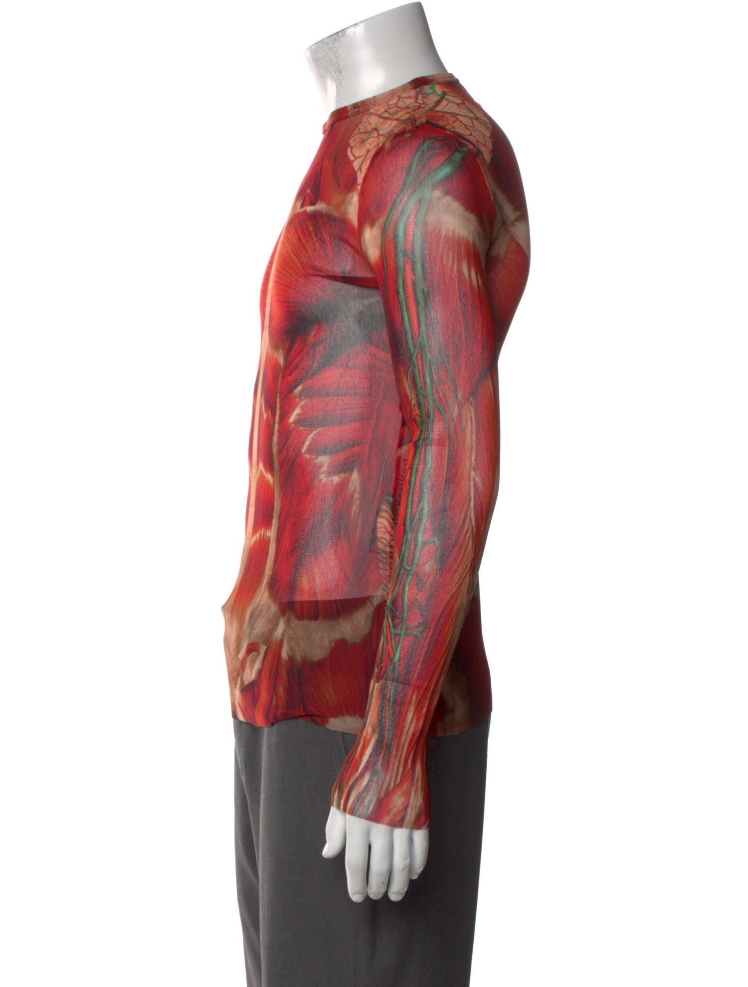 Jean Paul Gaultier Printed Long Sleeve Shirt