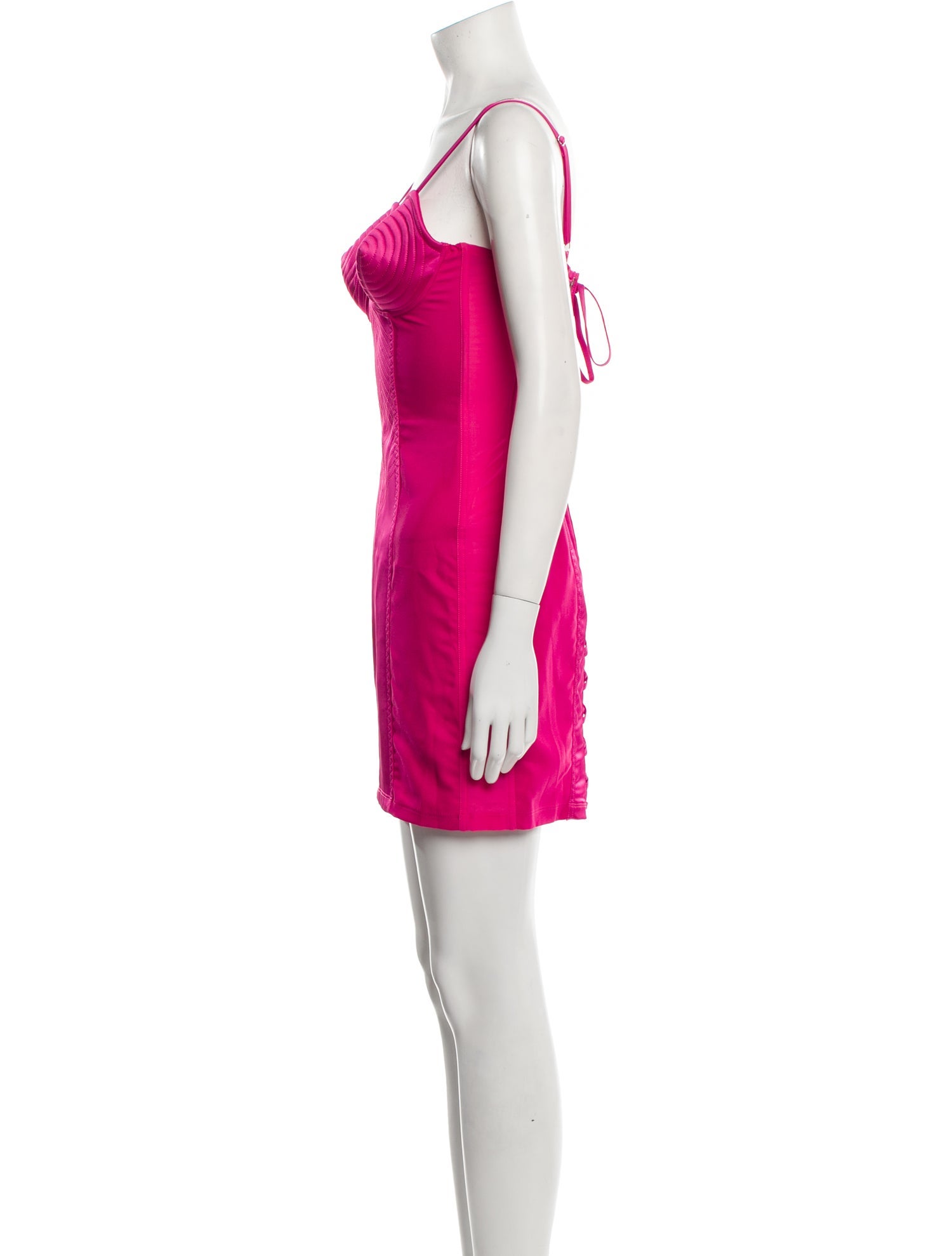 Jean Paul Gaultier V-Neck Mini Dress