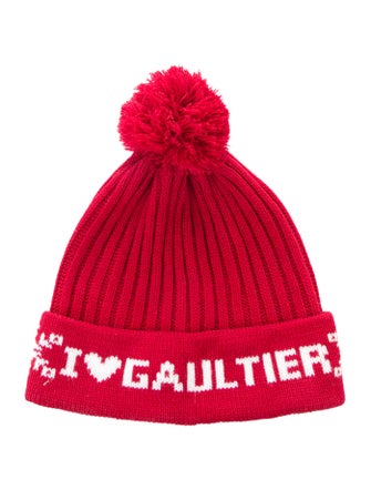 Jean Paul Gaultier Acrylic Knit Beanie