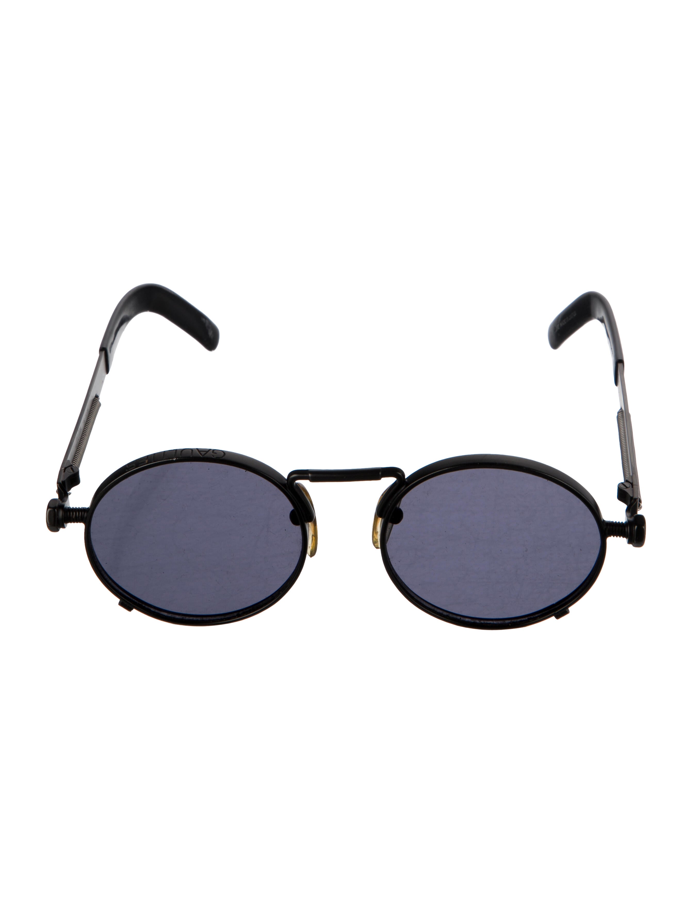 Jean Paul Gaultier Round Tinted Sunglasses
