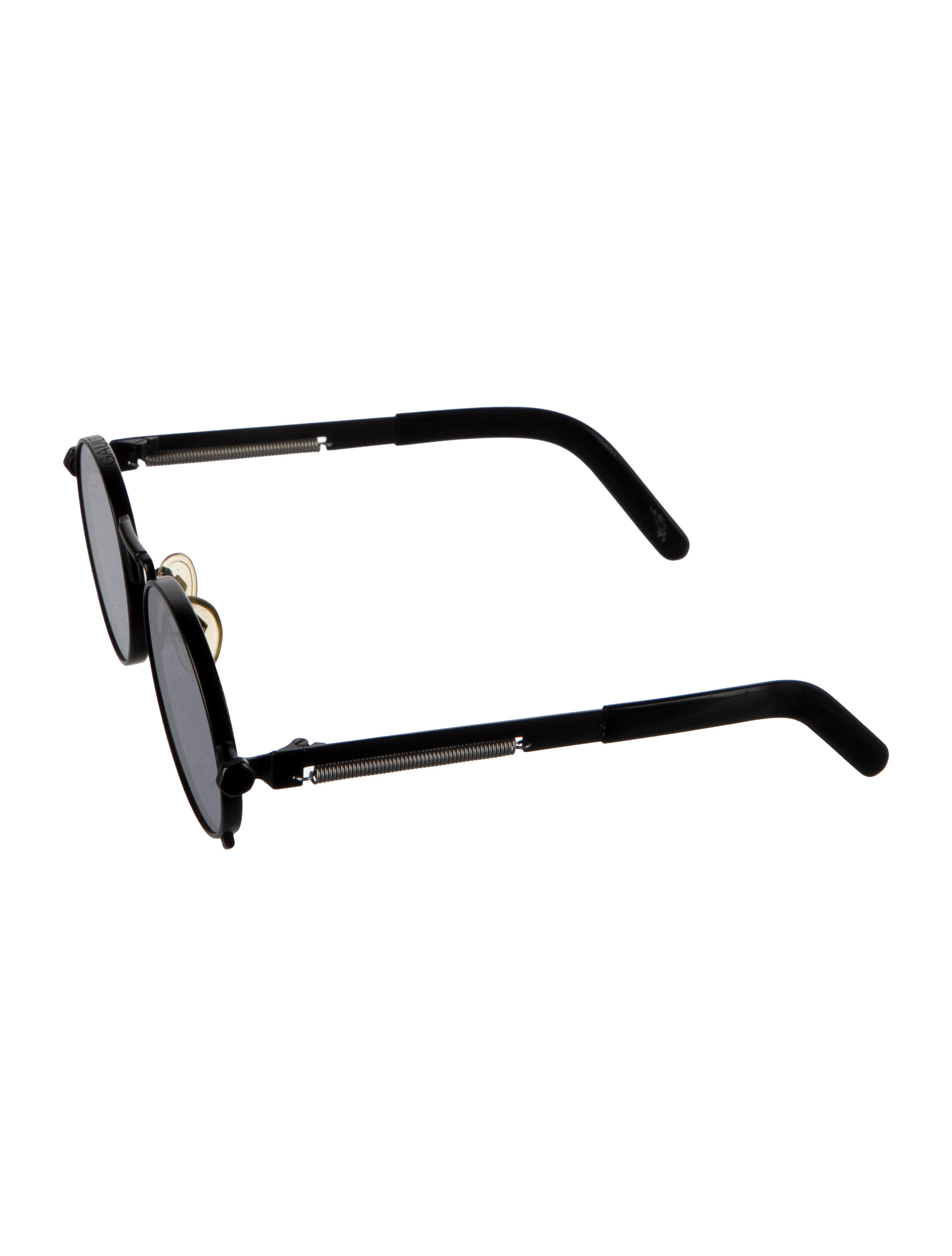Jean Paul Gaultier Round Tinted Sunglasses