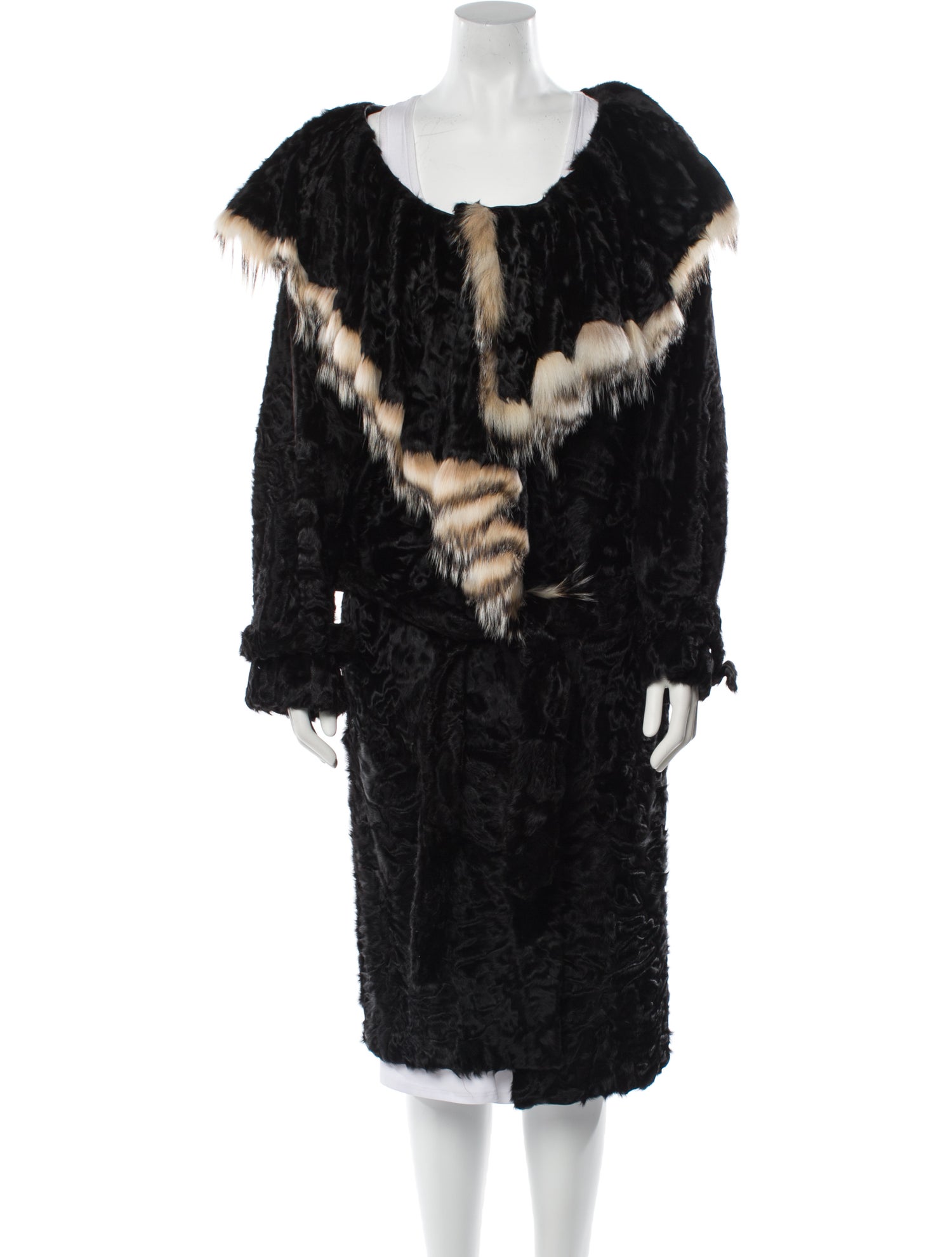 Jean Paul Gaultier Vintage 2005 Fur Coat