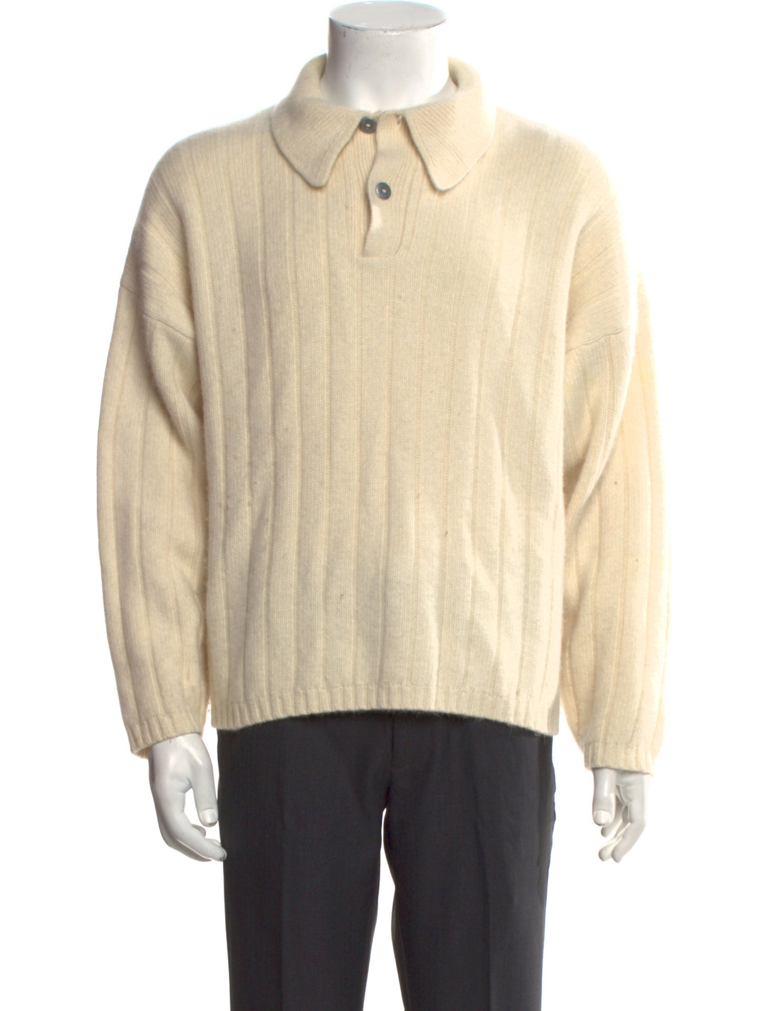 Jean Paul Gaultier Vintage 1980's Polo Sweater
