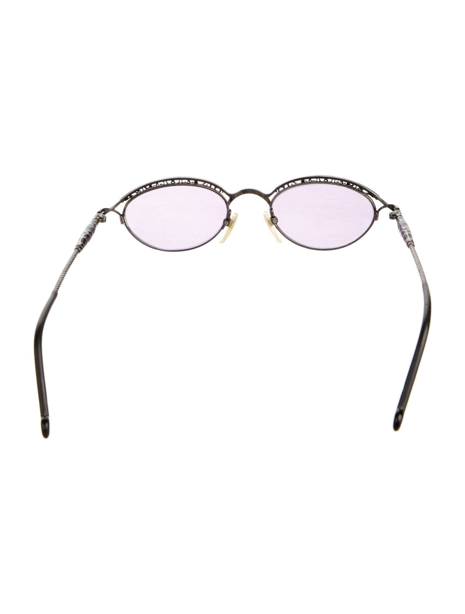 Jean Paul Gaultier Round Tinted Sunglasses