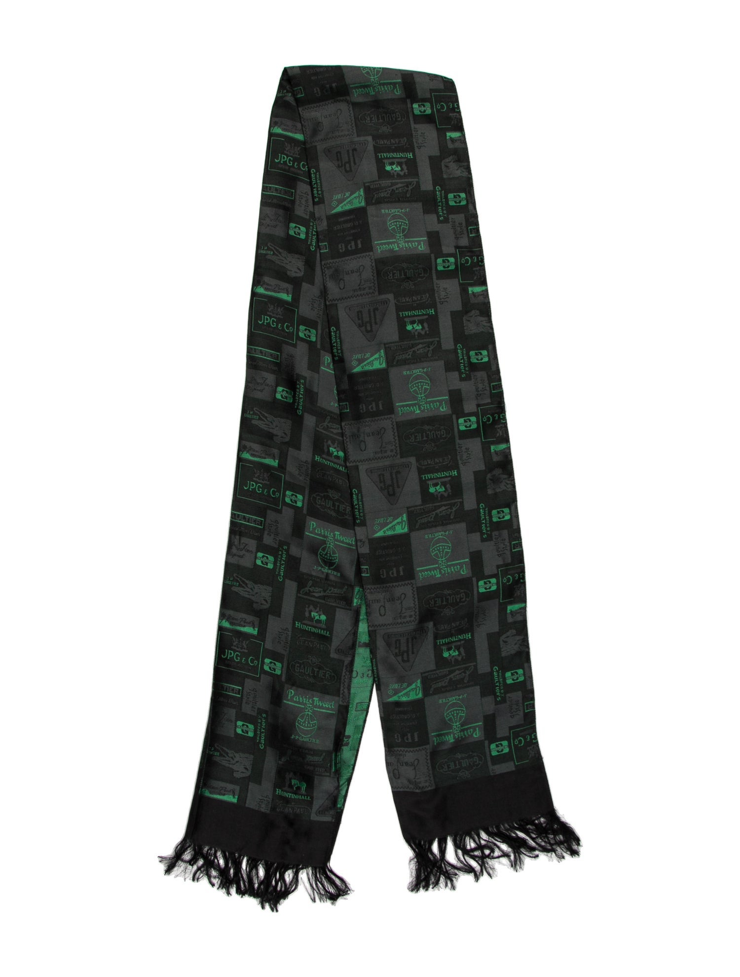 Jean Paul Gaultier Silk Vintage Scarf