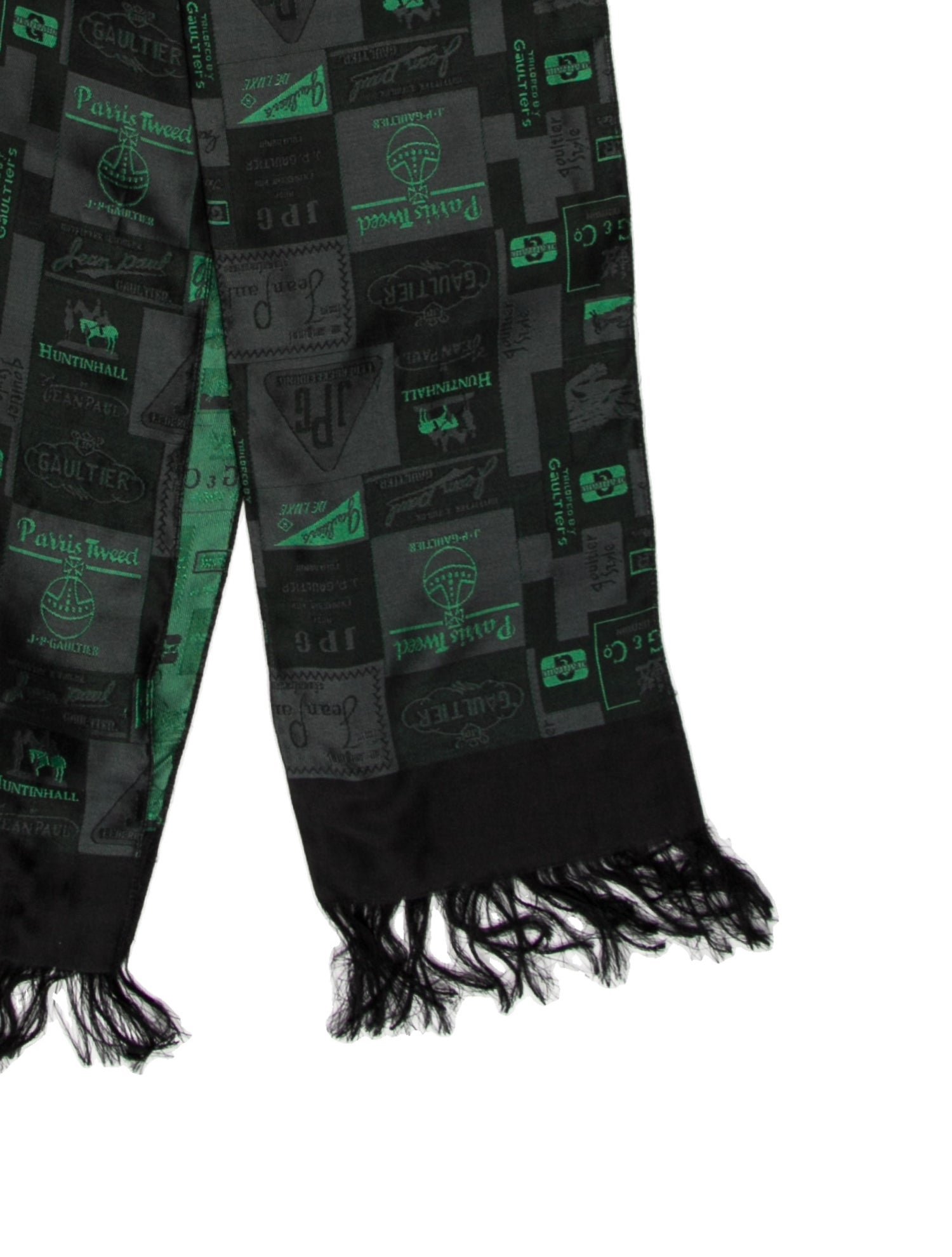 Jean Paul Gaultier Silk Vintage Scarf