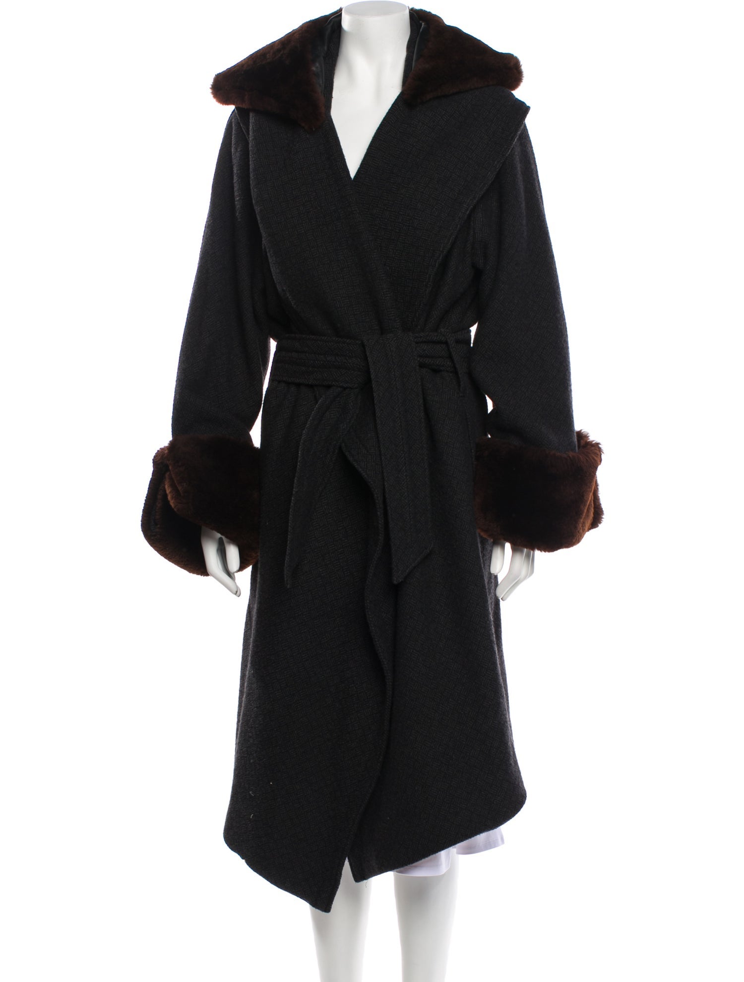 Jean Paul Gaultier Vintage Late 2000's - Early 2010's Faux Fur Coat