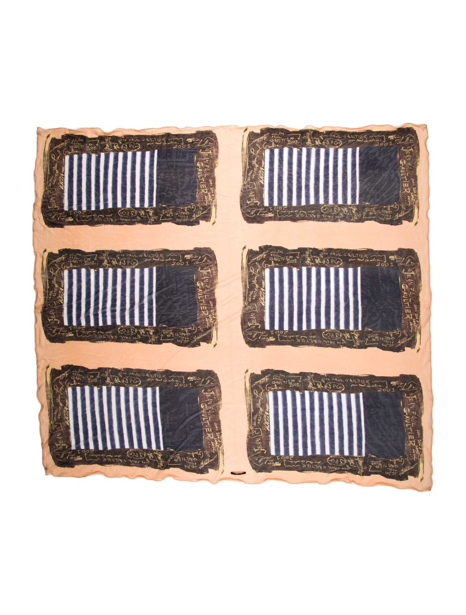 Jean Paul Gaultier Jersey Vintage Scarf