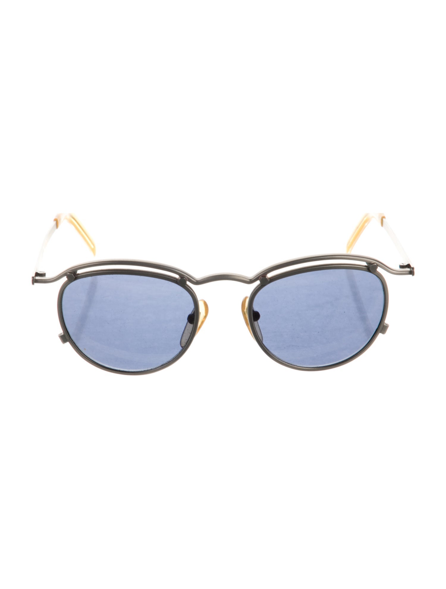 Jean Paul Gaultier Round Tinted Sunglasses