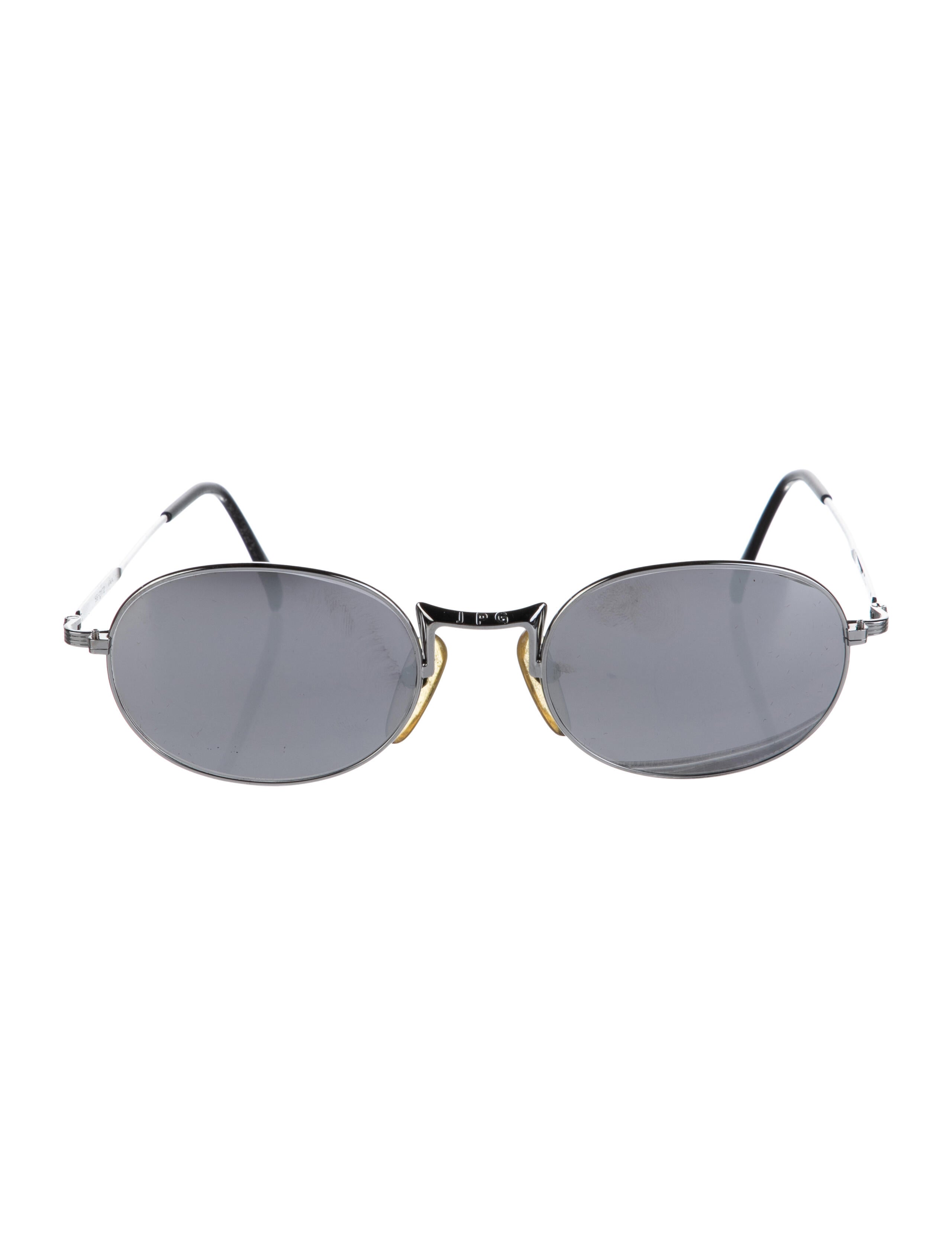 Jean Paul Gaultier Round Tinted Sunglasses