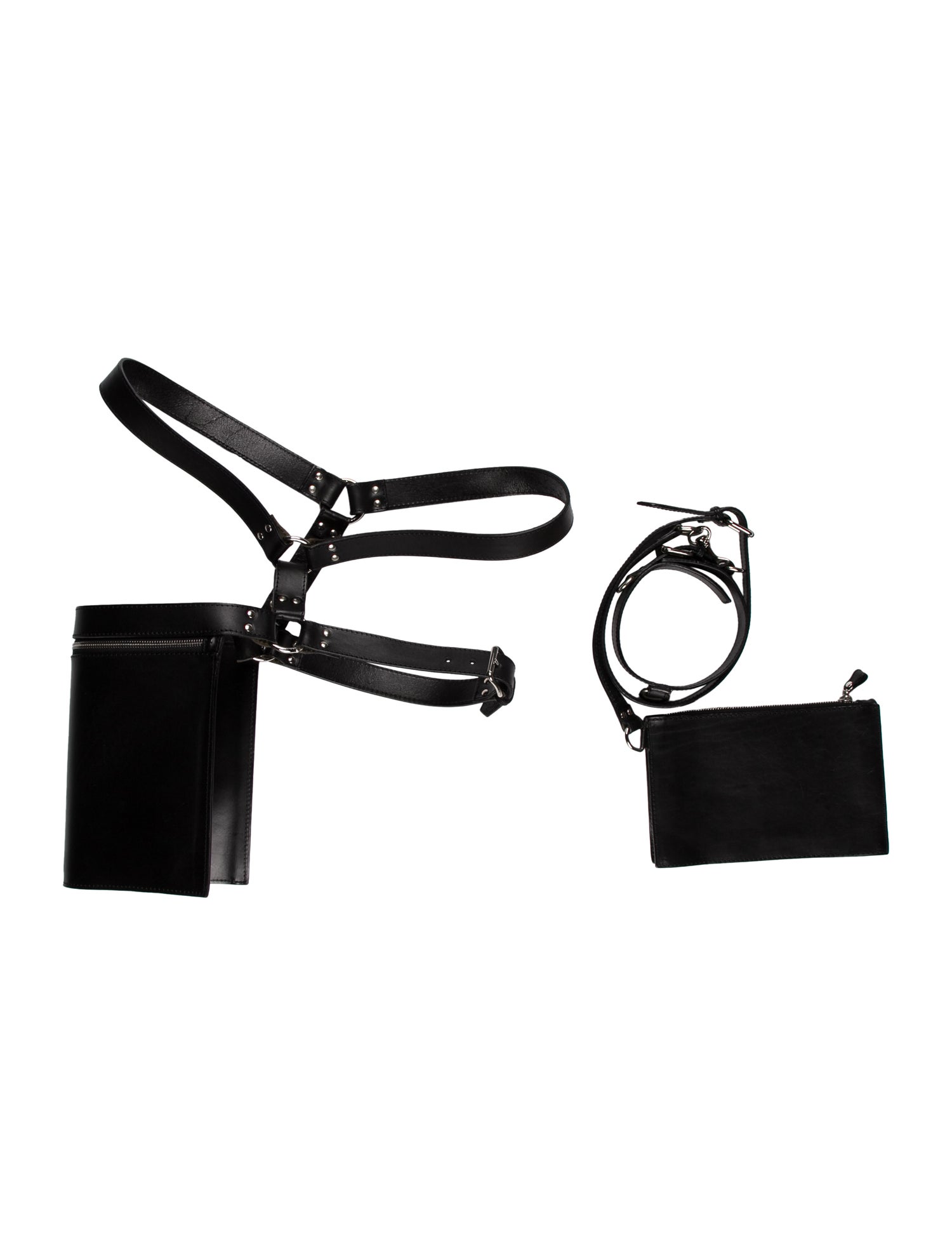 Jean Paul Gaultier Leather Shoulder Bag