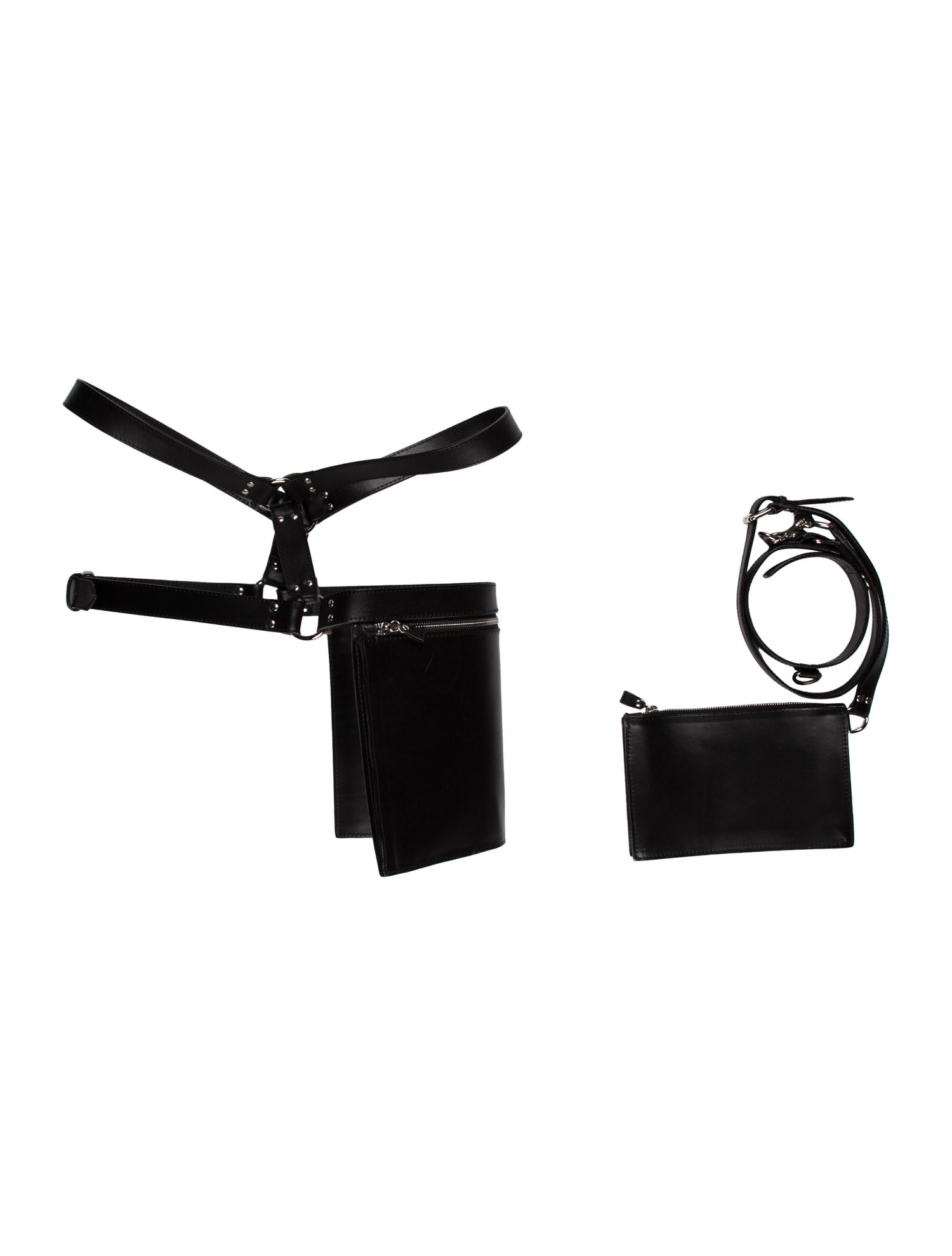 Jean Paul Gaultier Leather Shoulder Bag