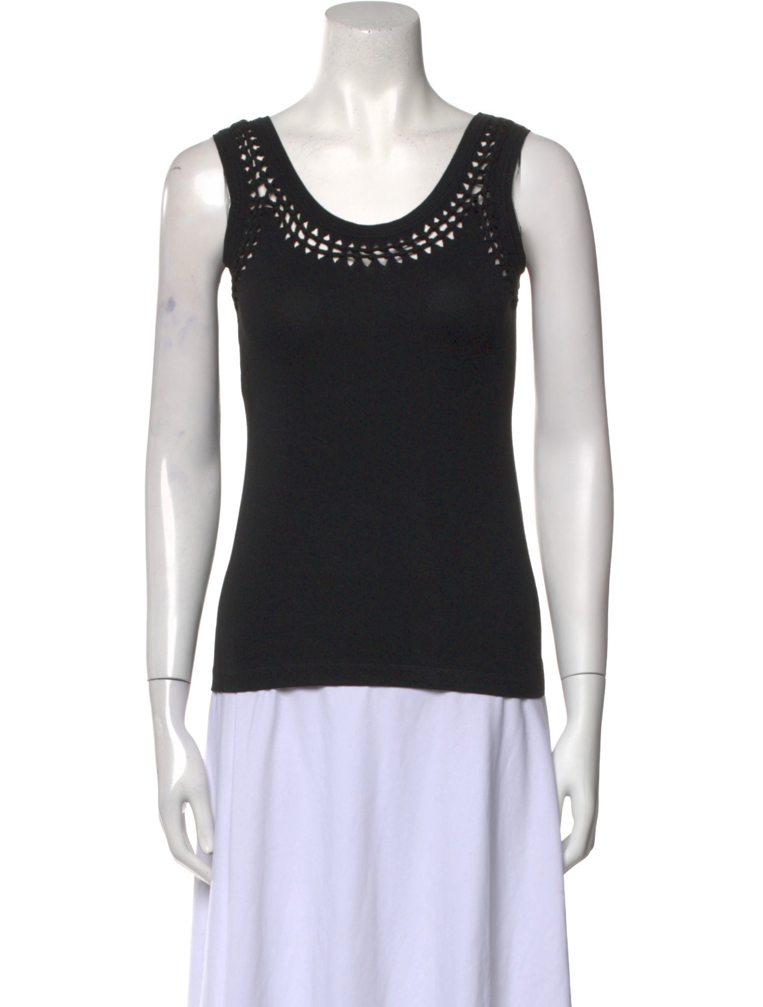 Jean Paul Gaultier Soleil Vintage Scoop Neck Top