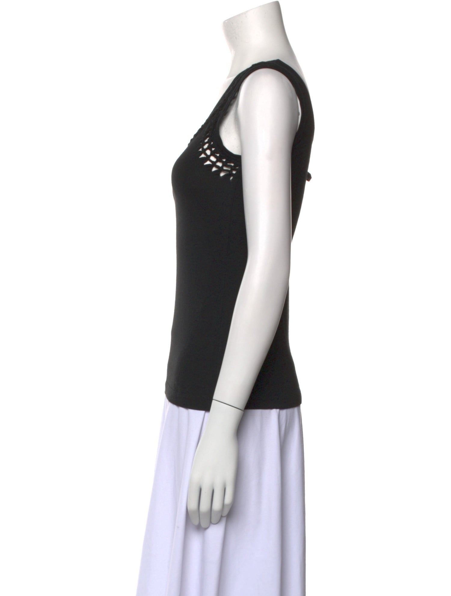 Jean Paul Gaultier Soleil Vintage Scoop Neck Top