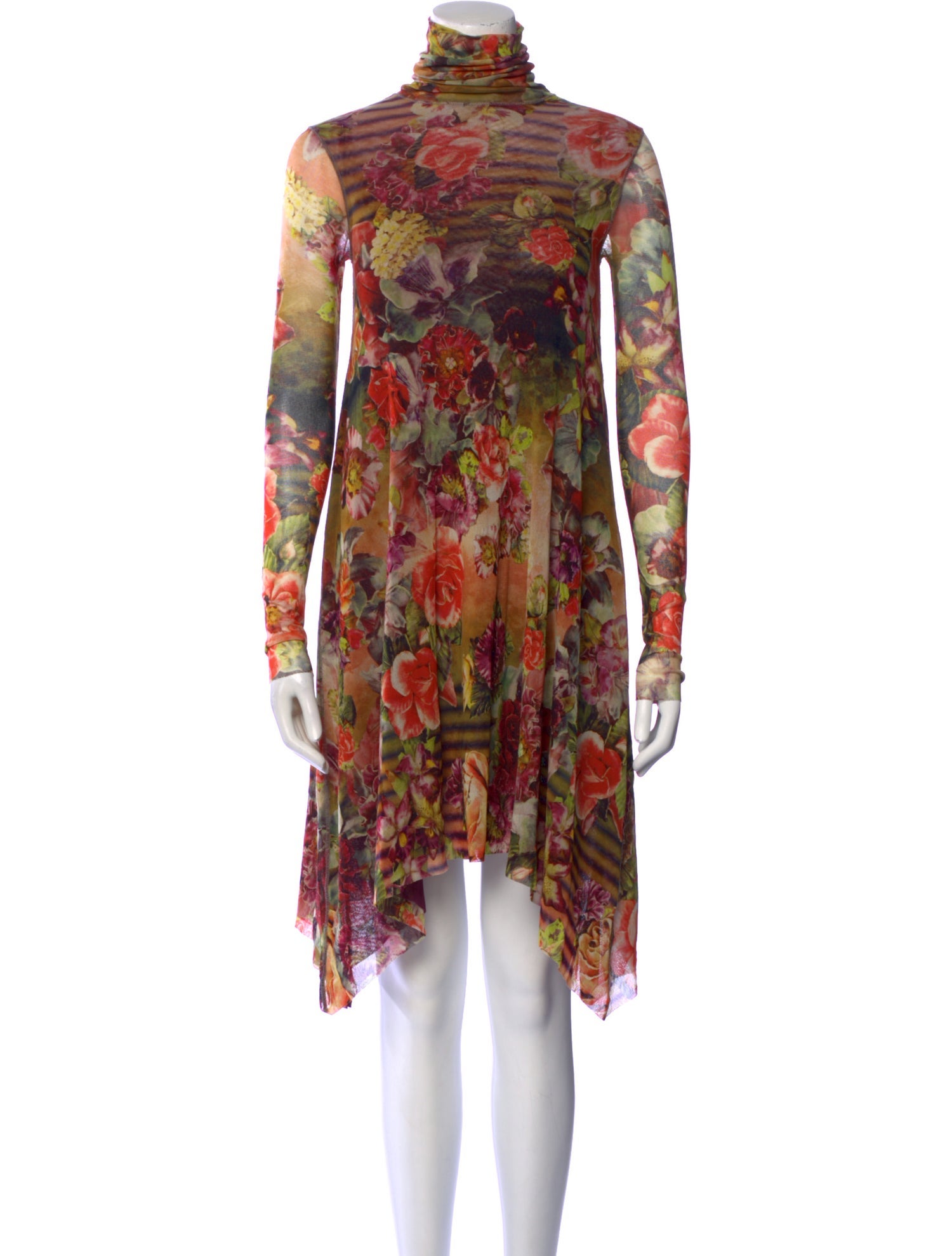 Jean Paul Gaultier Soleil Vintage Knee-Length Dress