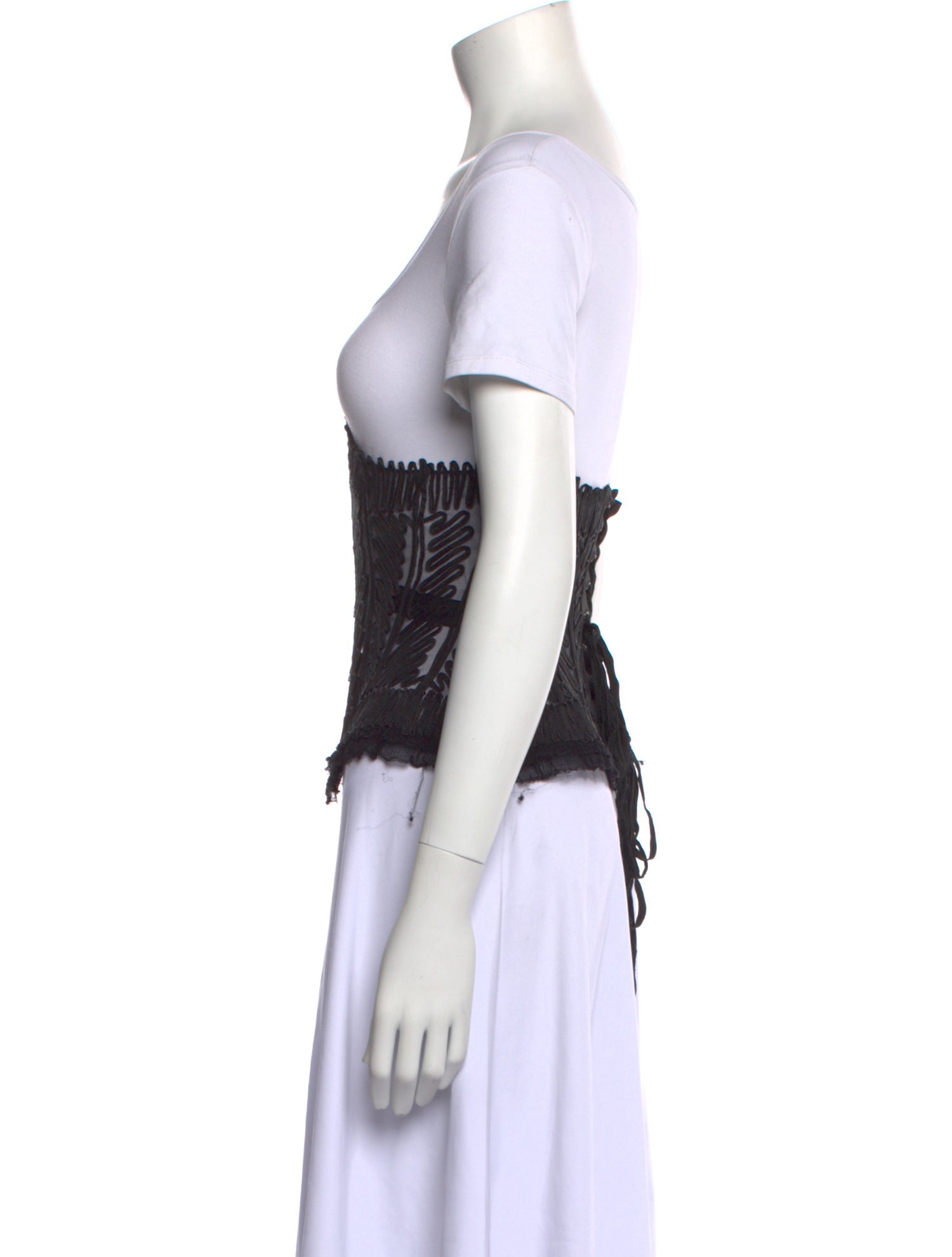 Jean Paul Gaultier x La Perla 2011 corset T-Shirt