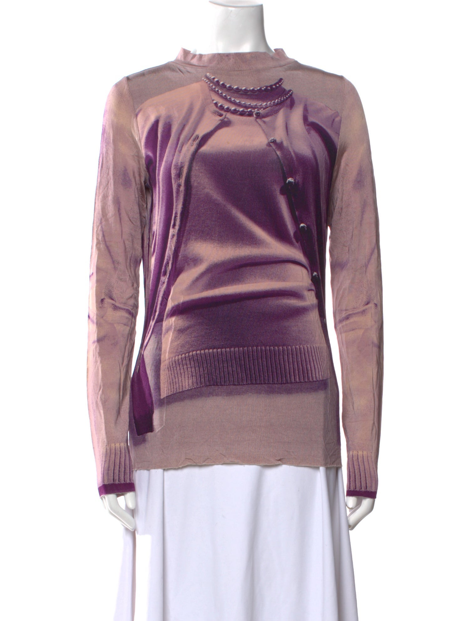 Jean Paul Gaultier Vintage Trompe-l'œil Sweater