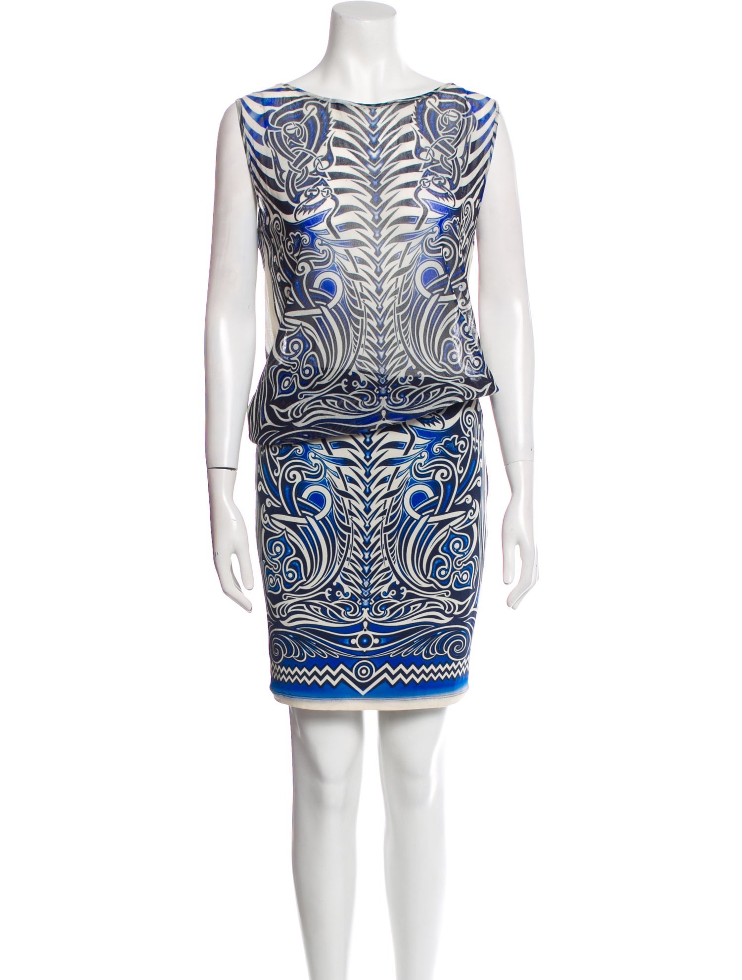 Jean Paul Gaultier Soleil Vintage Knee-Length Dress