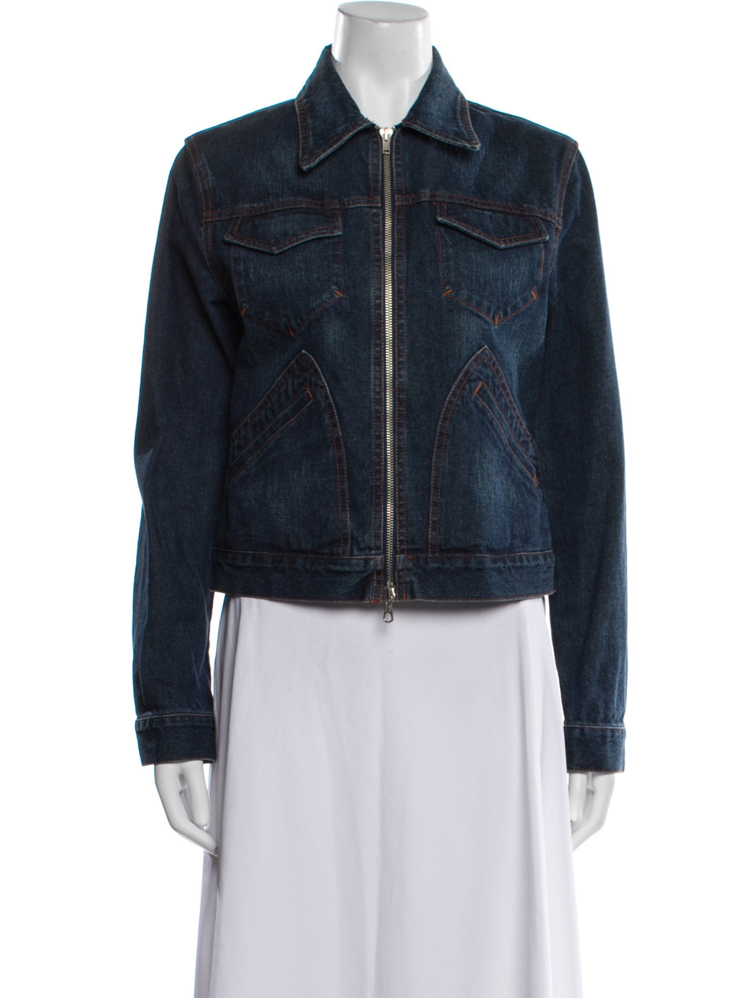 JPG Jeans Vintage Late 1990's - Early 2000's Denim Jacket