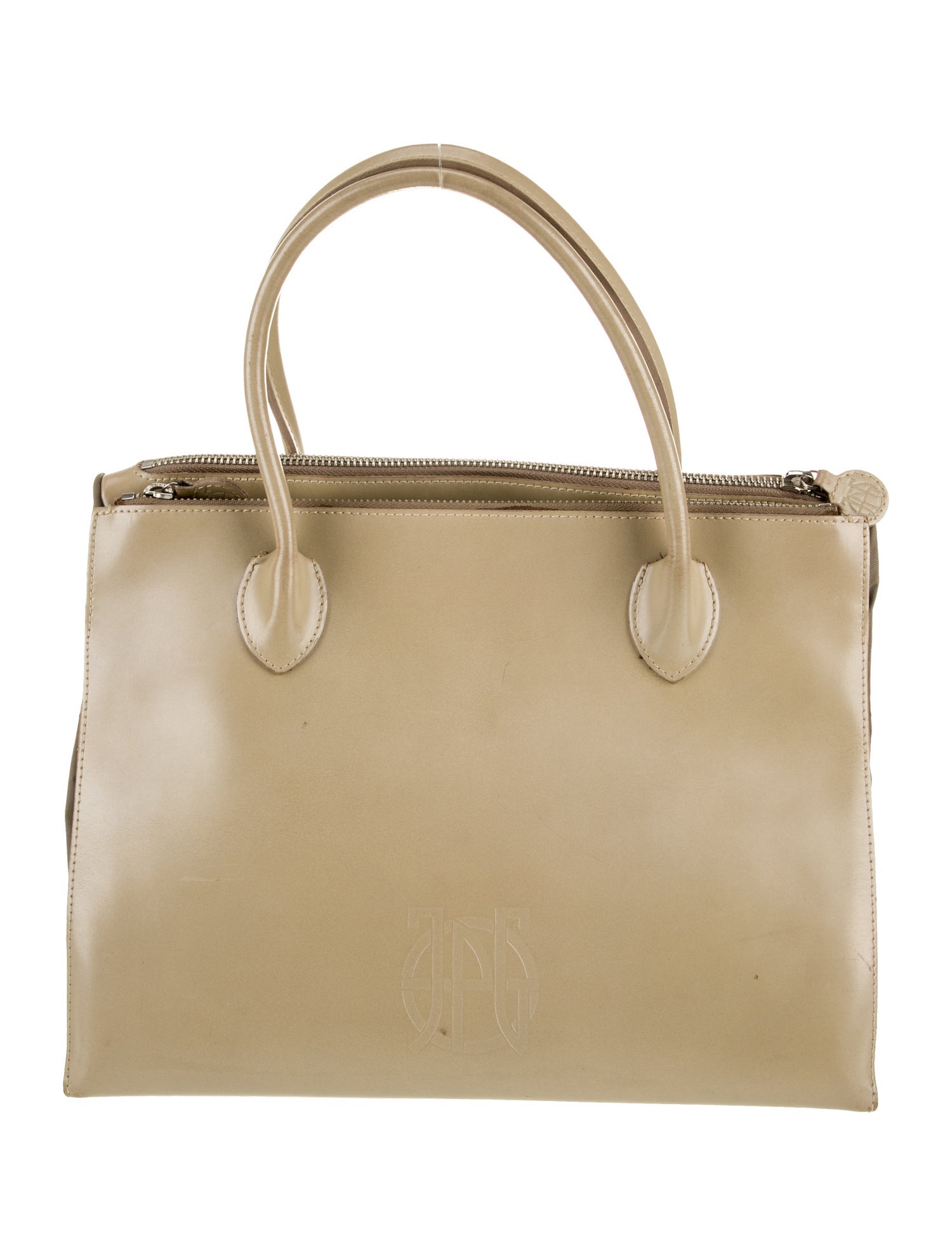 Jean Paul Gaultier Leather Top Handle Bag