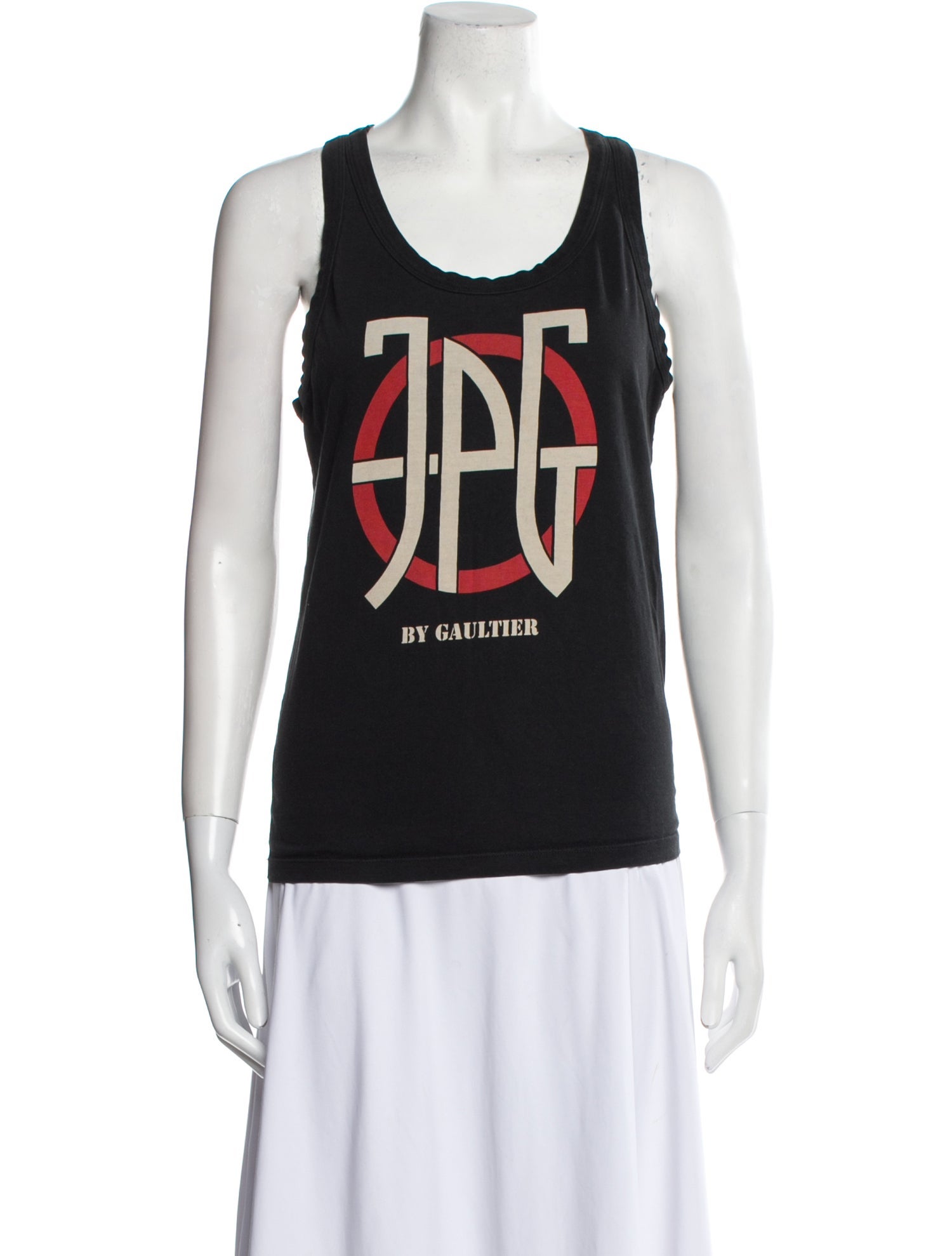 JPG Jeans Vintage Graphic Print Top