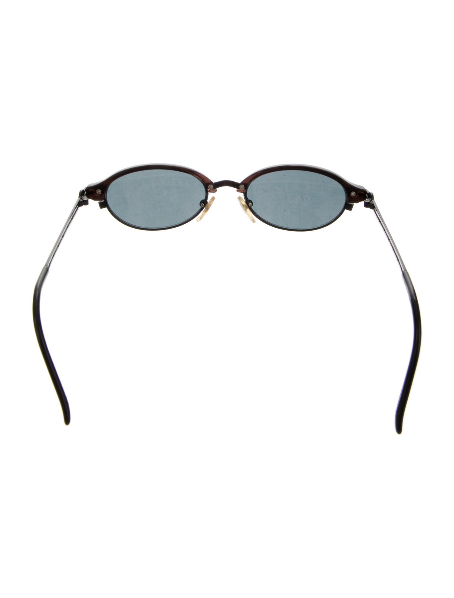Jean Paul Gaultier Round Mirrored Sunglasses