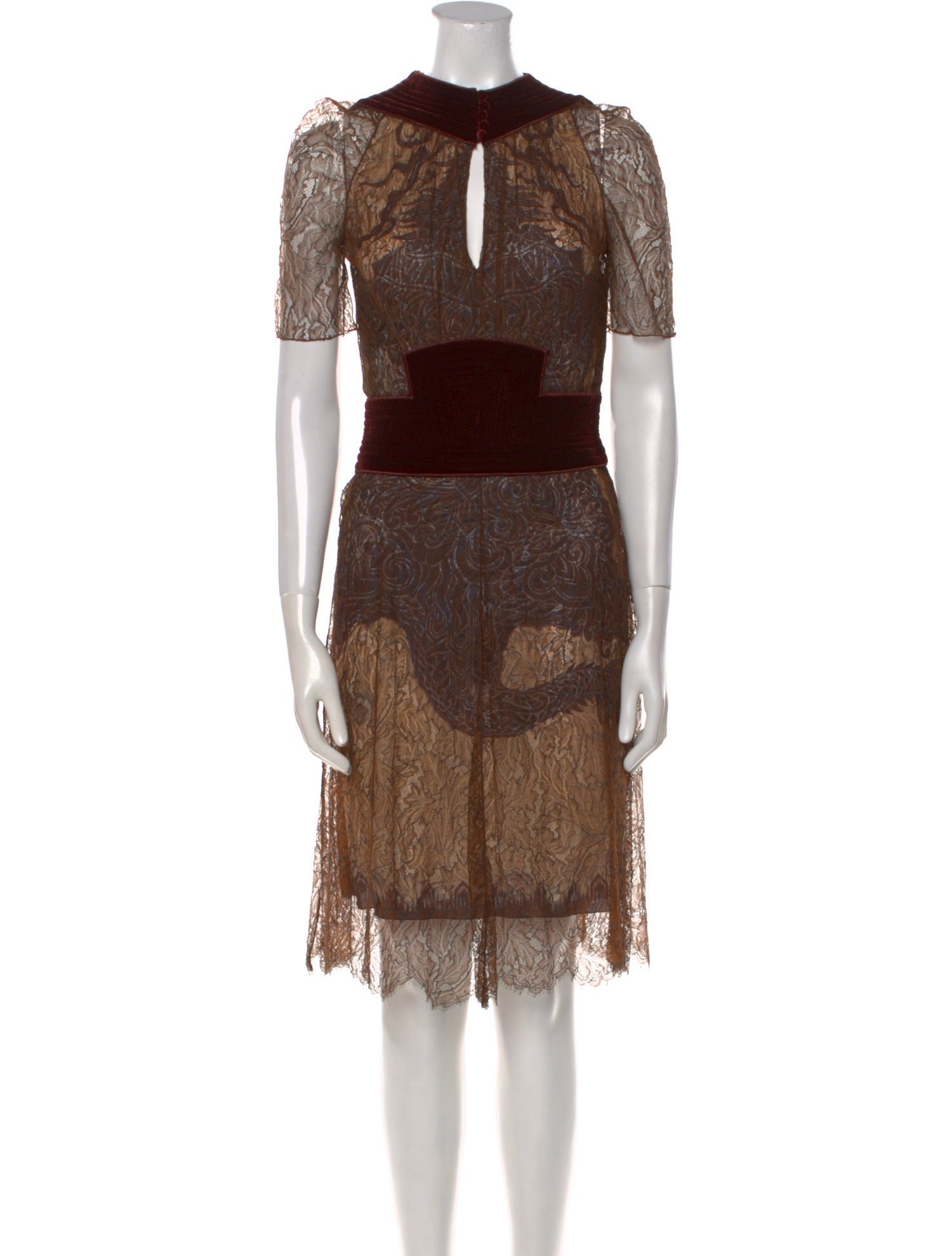 Jean Paul Gaultier Vintage Knee-Length Dress