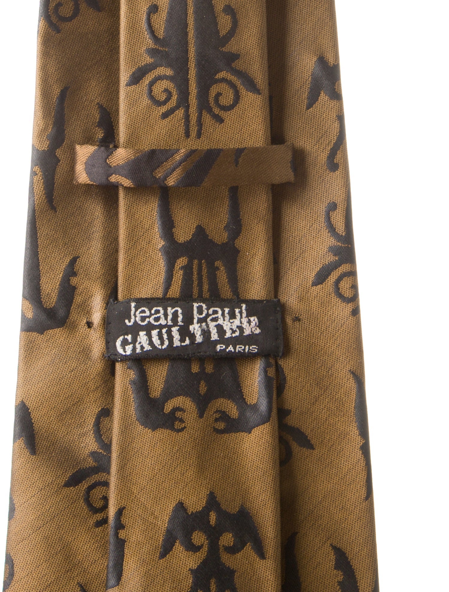 Jean Paul Gaultier Vintage Patterned Tie