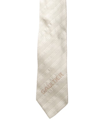 Jean Paul Gaultier Ties Vintage Striped Tie