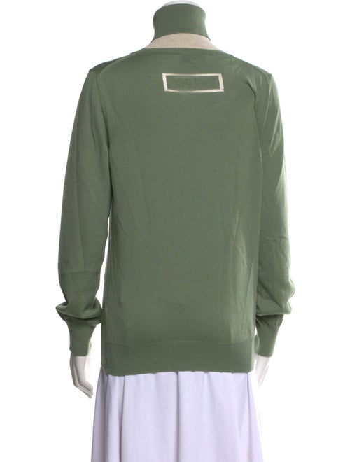 Jean Paul Gaultier Virgin Wool Turtleneck Sweater