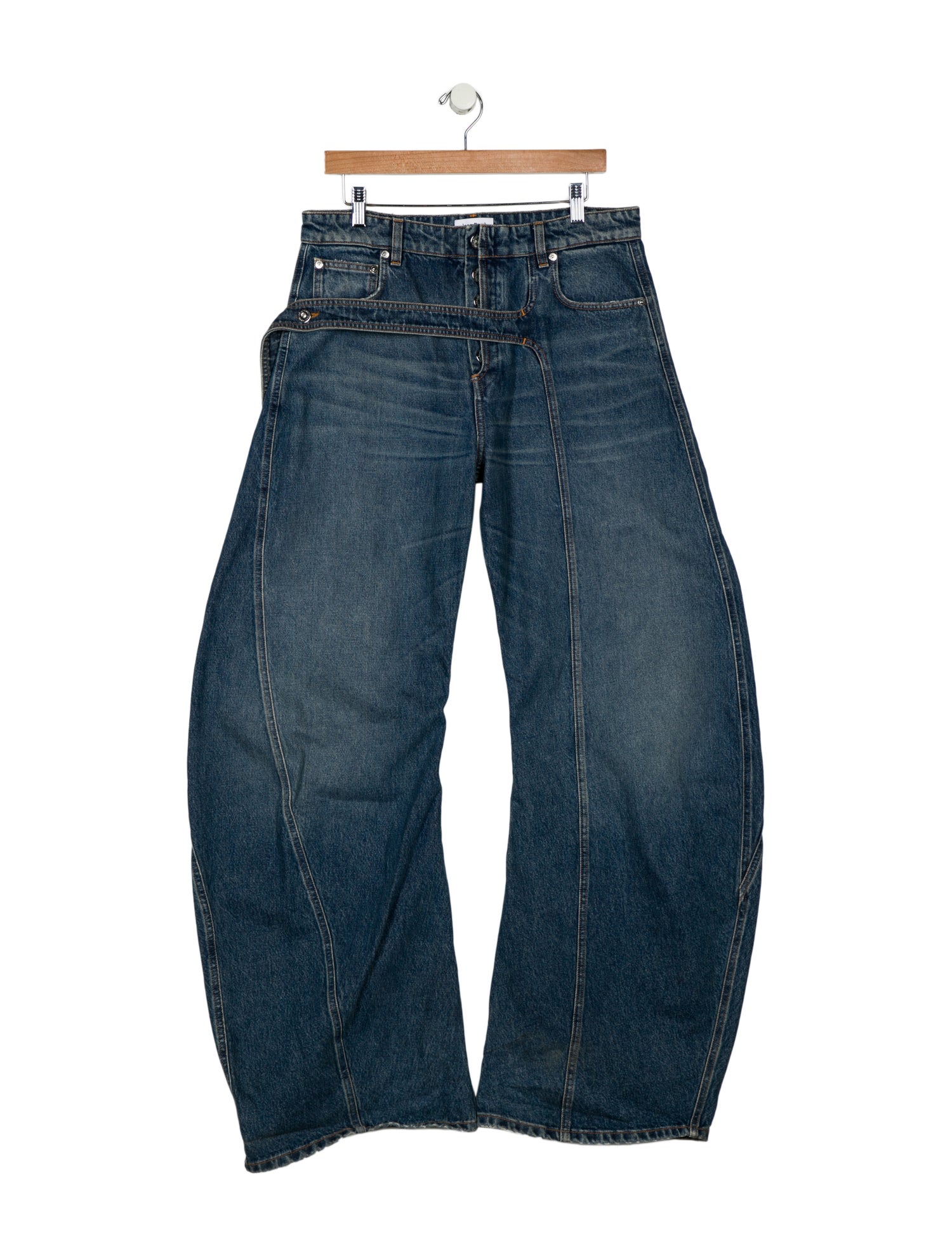 Jean Paul Gaultier High-Rise Wide Leg Jeans