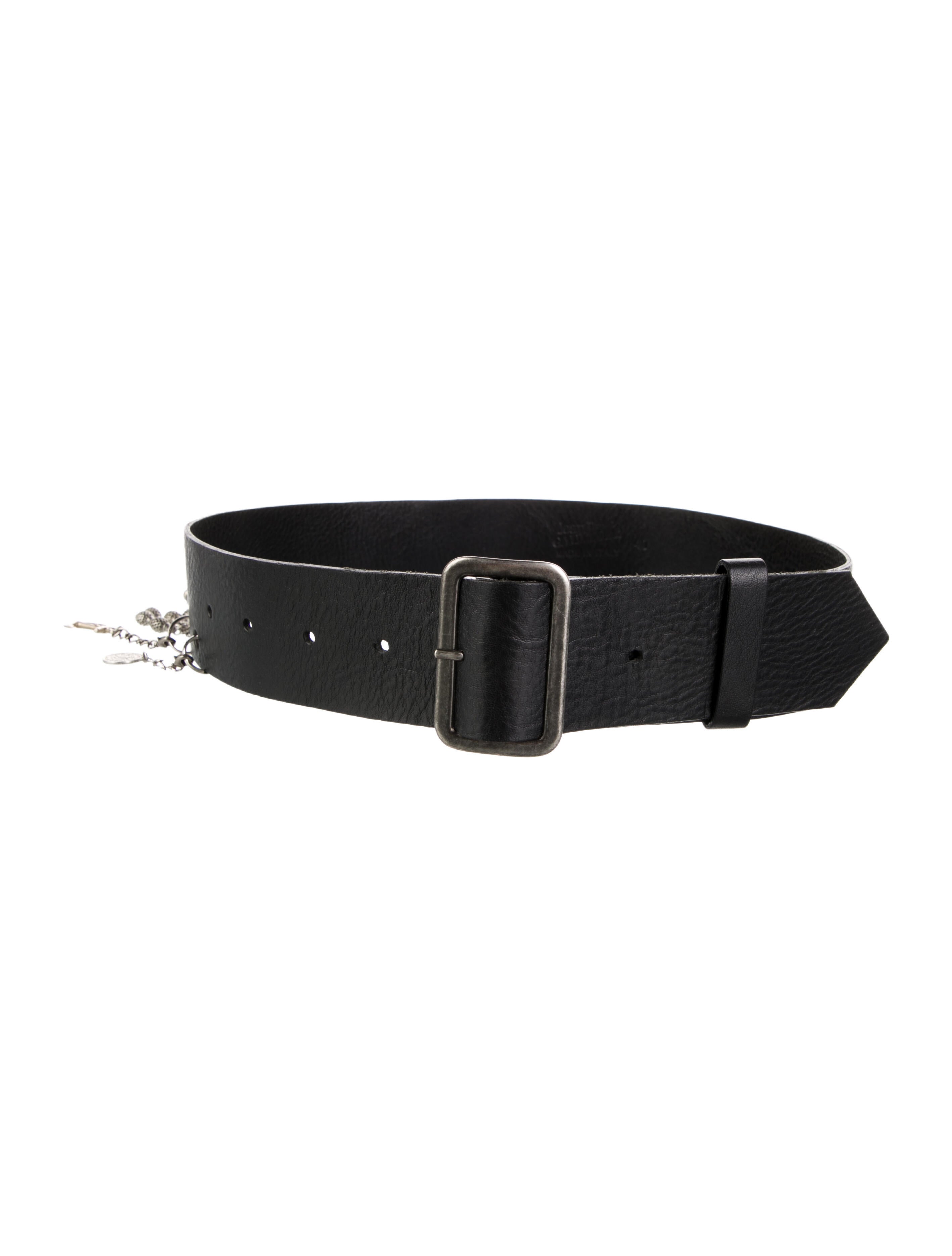 Jean Paul Gaultier Wide Leather Buckle
