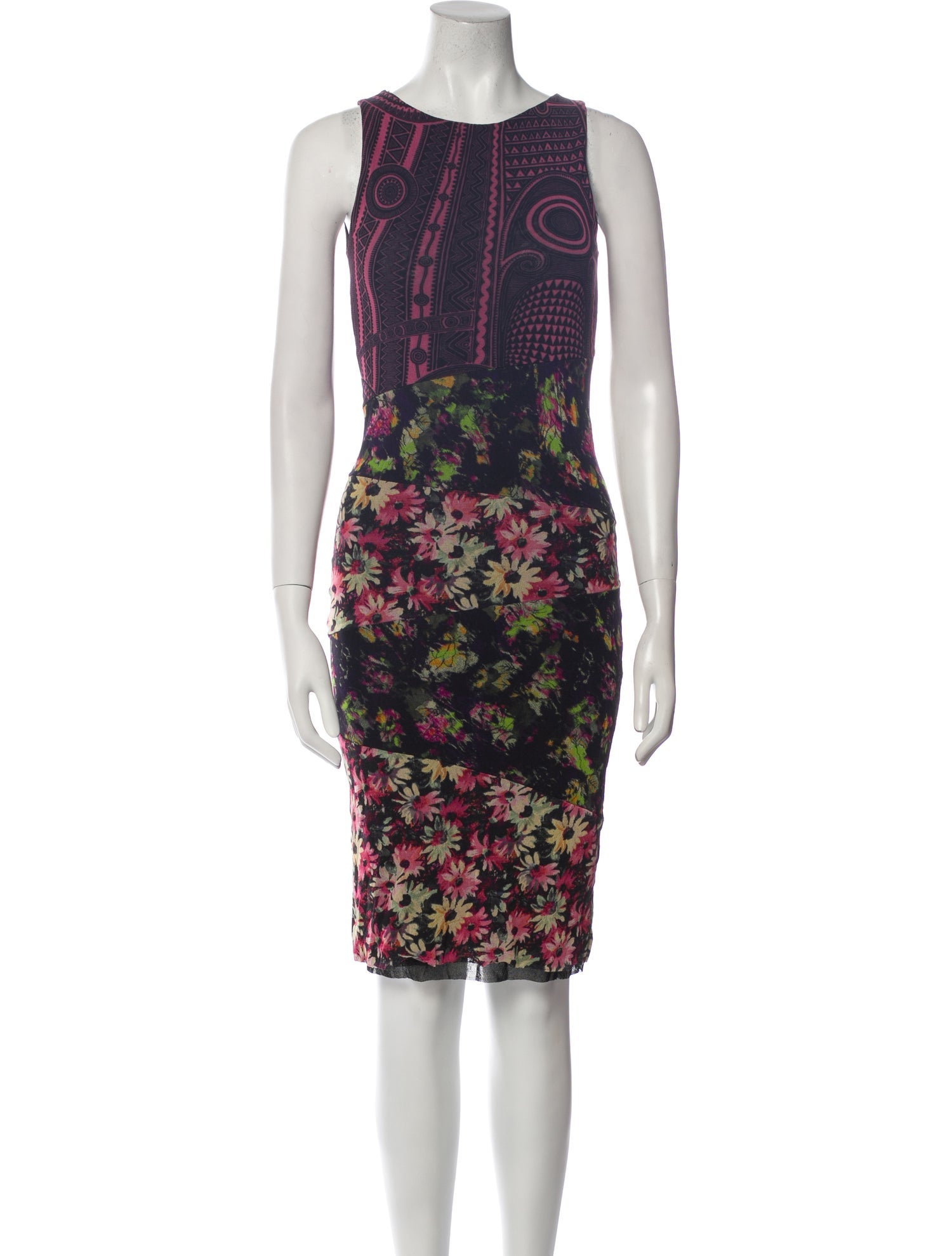 Jean Paul Gaultier Soleil Vintage Knee-Length Dress