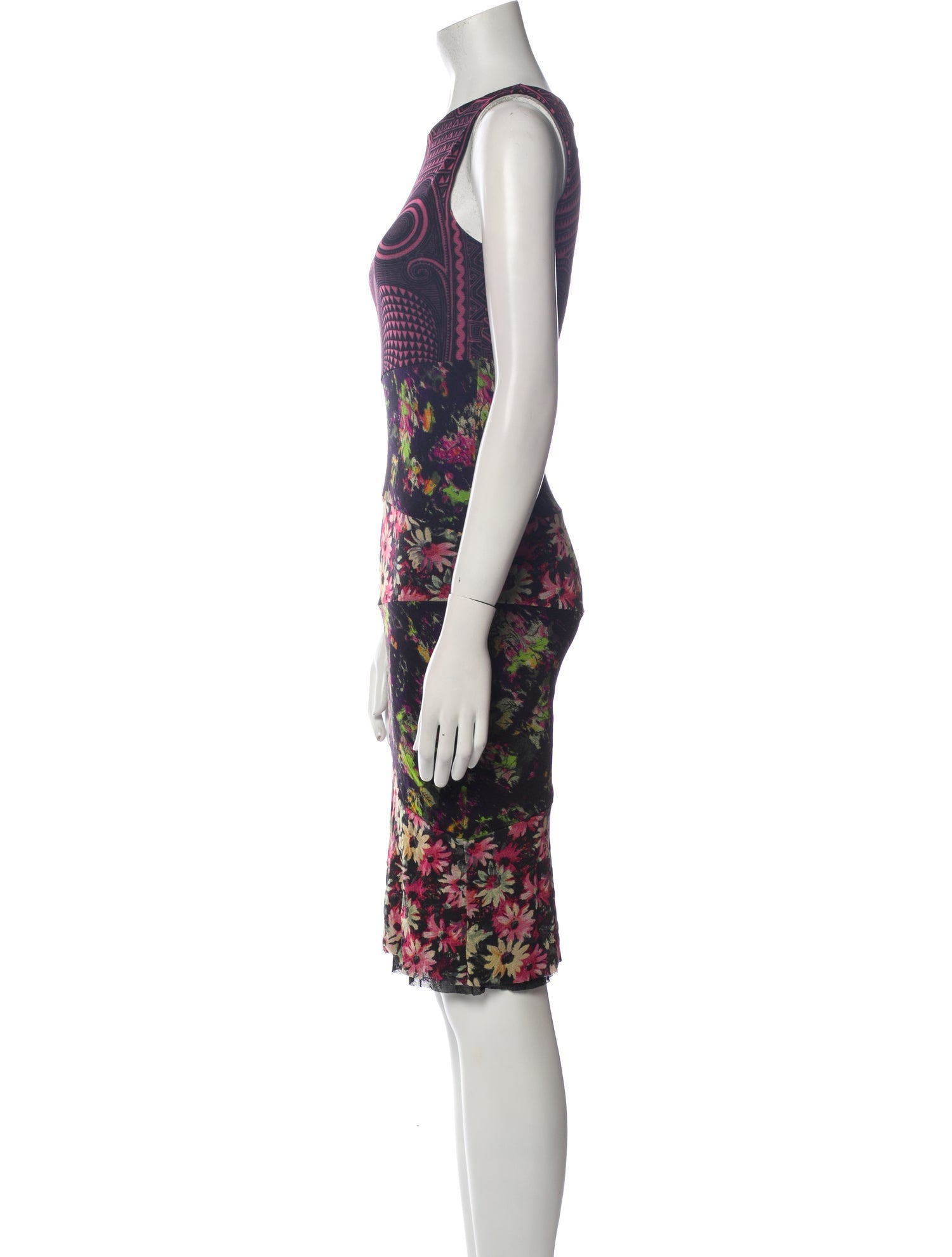 Jean Paul Gaultier Soleil Vintage Knee-Length Dress