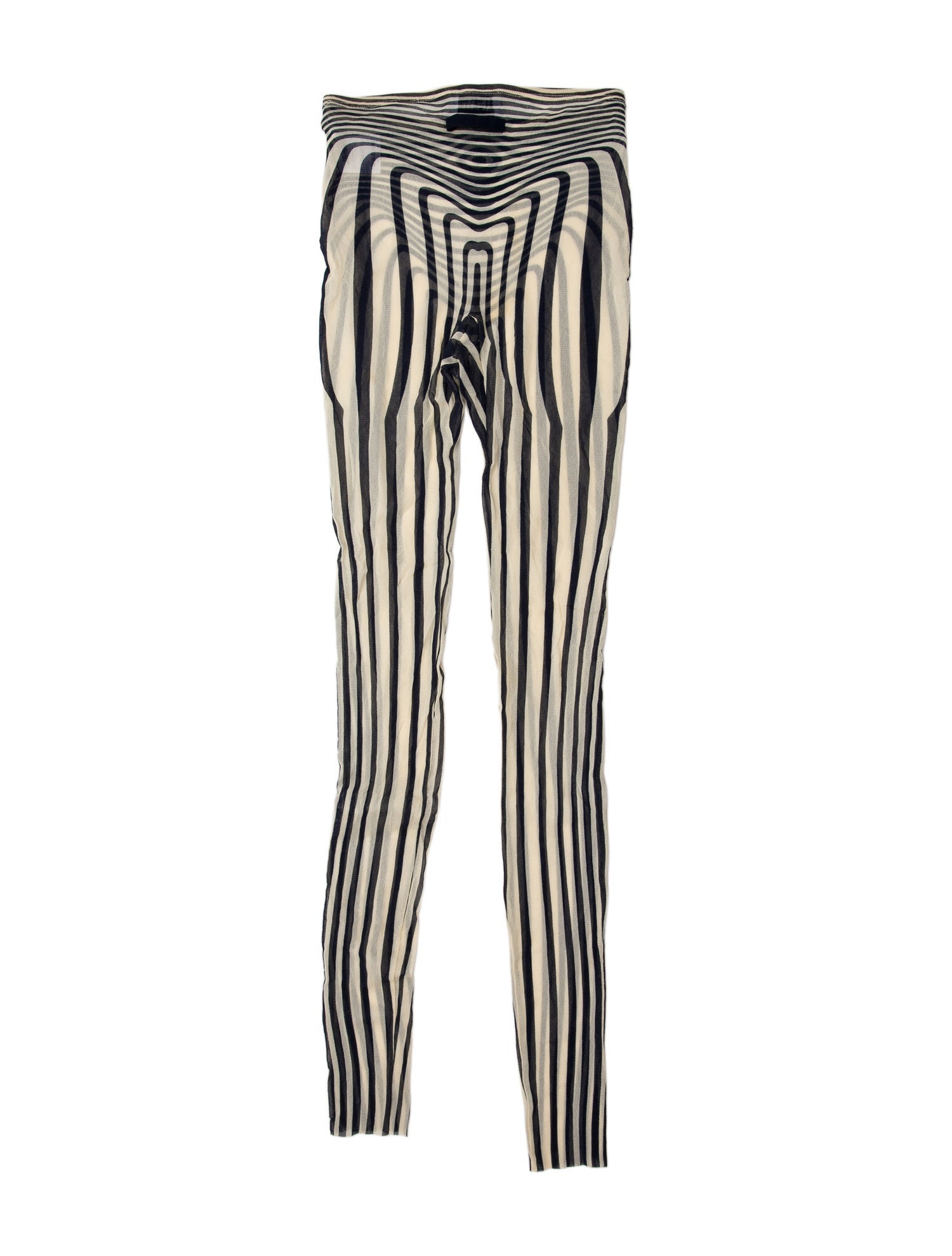 Jean Paul Gaultier Patterned Footless Tights