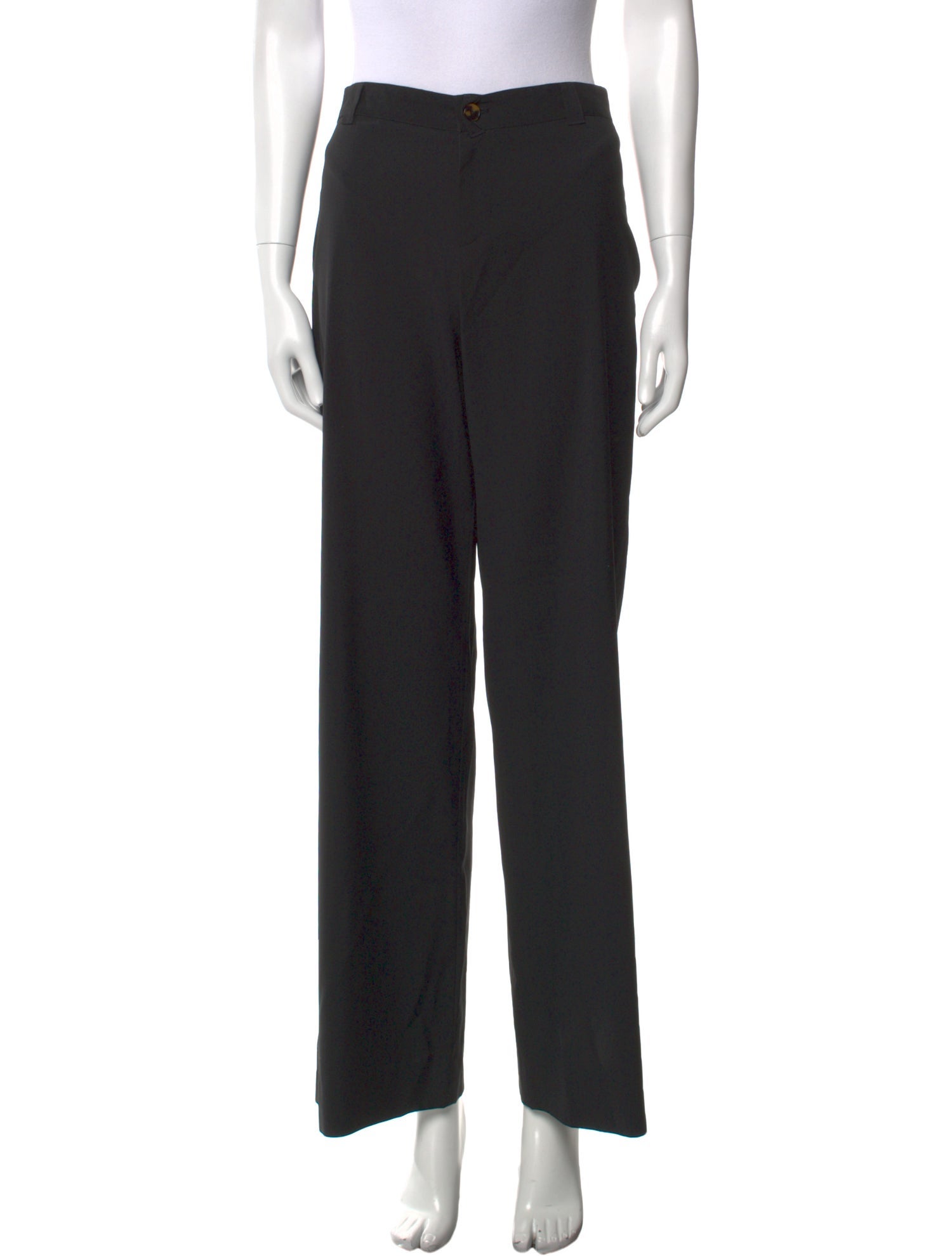 Jean Paul Gaultier Virgin Wool Wide Leg Pants