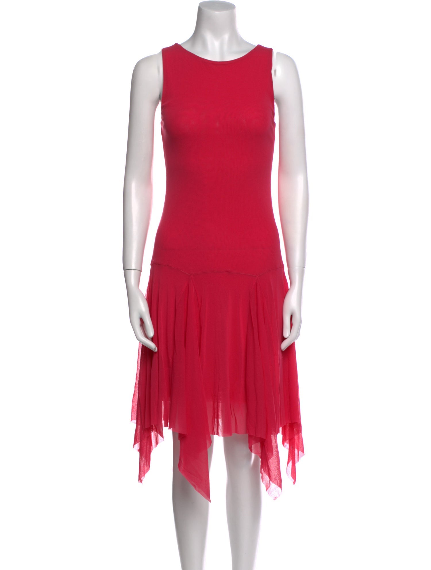 Jean Paul Gaultier Nylon Midi Length Dress