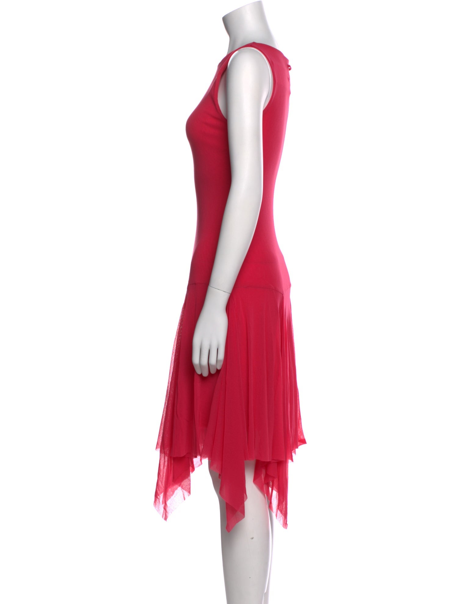 Jean Paul Gaultier Nylon Midi Length Dress