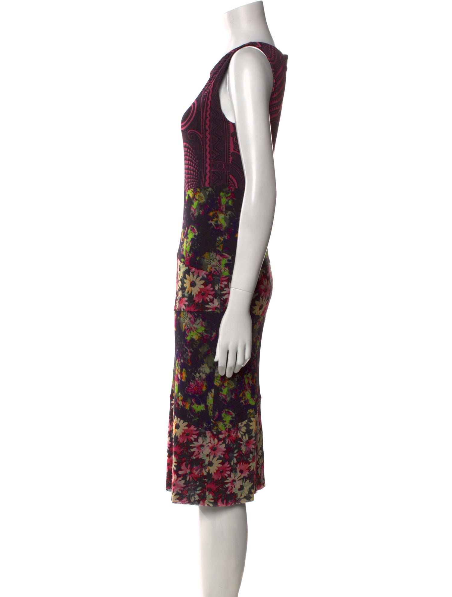 Jean Paul Gaultier Soleil Vintage Midi Length Dress
