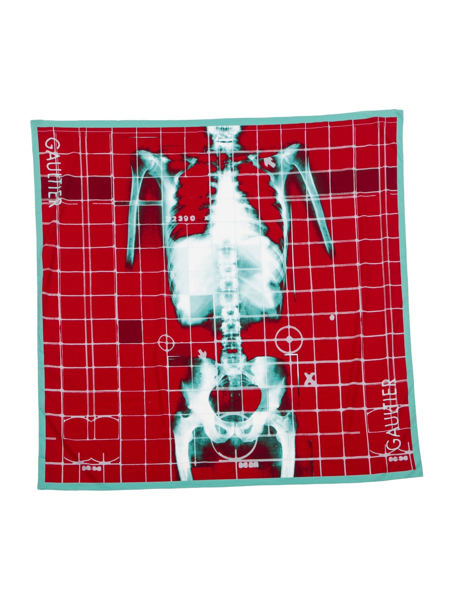 Jean Paul Gaultier Le Mors "A La Conétable" Printed Scarf w/ Tags