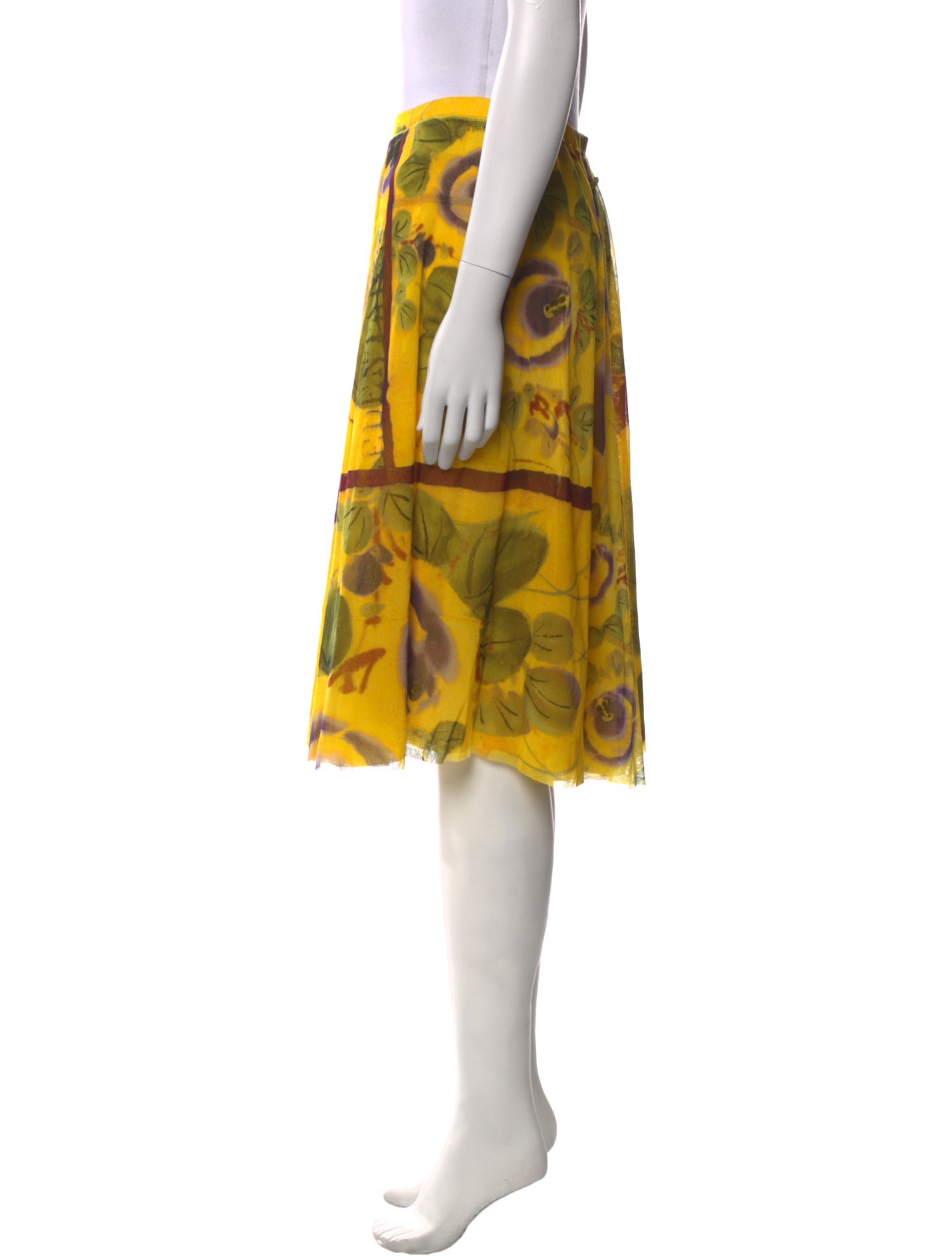 Jean Paul Gaultier Soleil Vintage Knee-Length Skirt