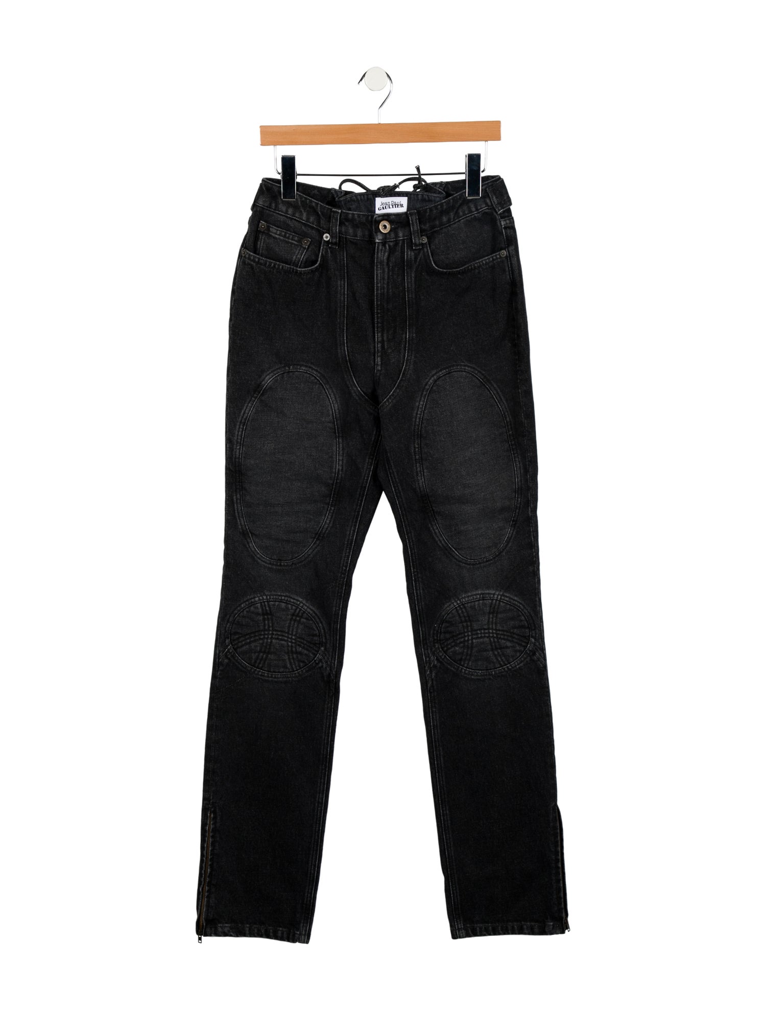 Jean Paul Gaultier High-Rise Straight Leg Jeans