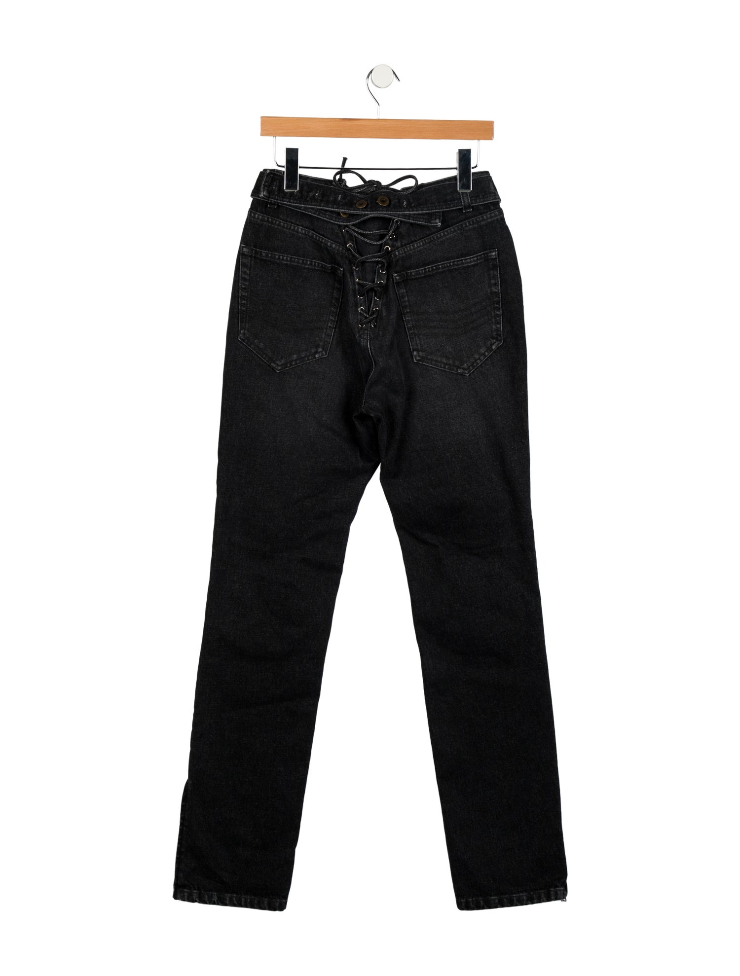 Jean Paul Gaultier High-Rise Straight Leg Jeans