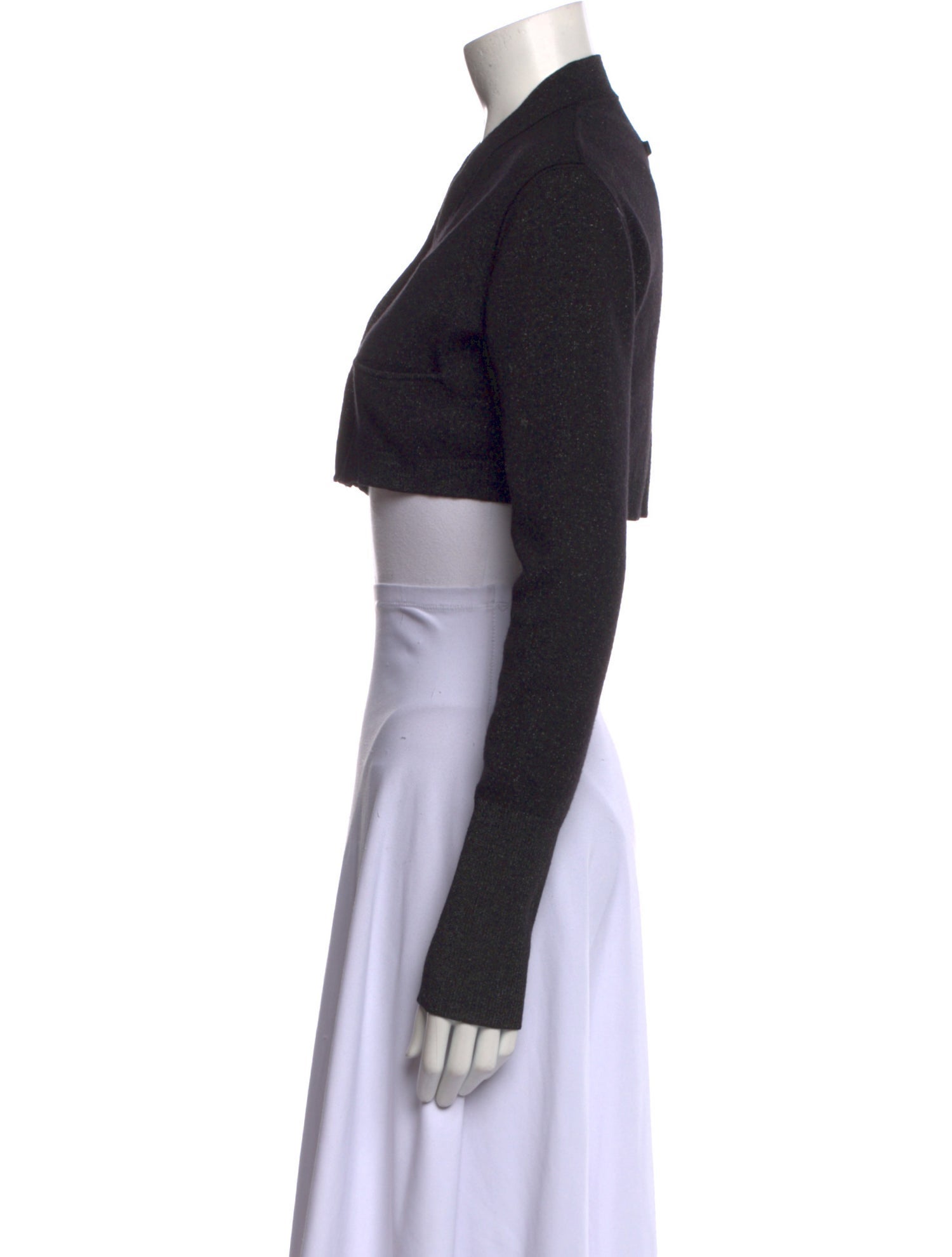 Jean Paul Gaultier Virgin Wool V-Neck Sweater