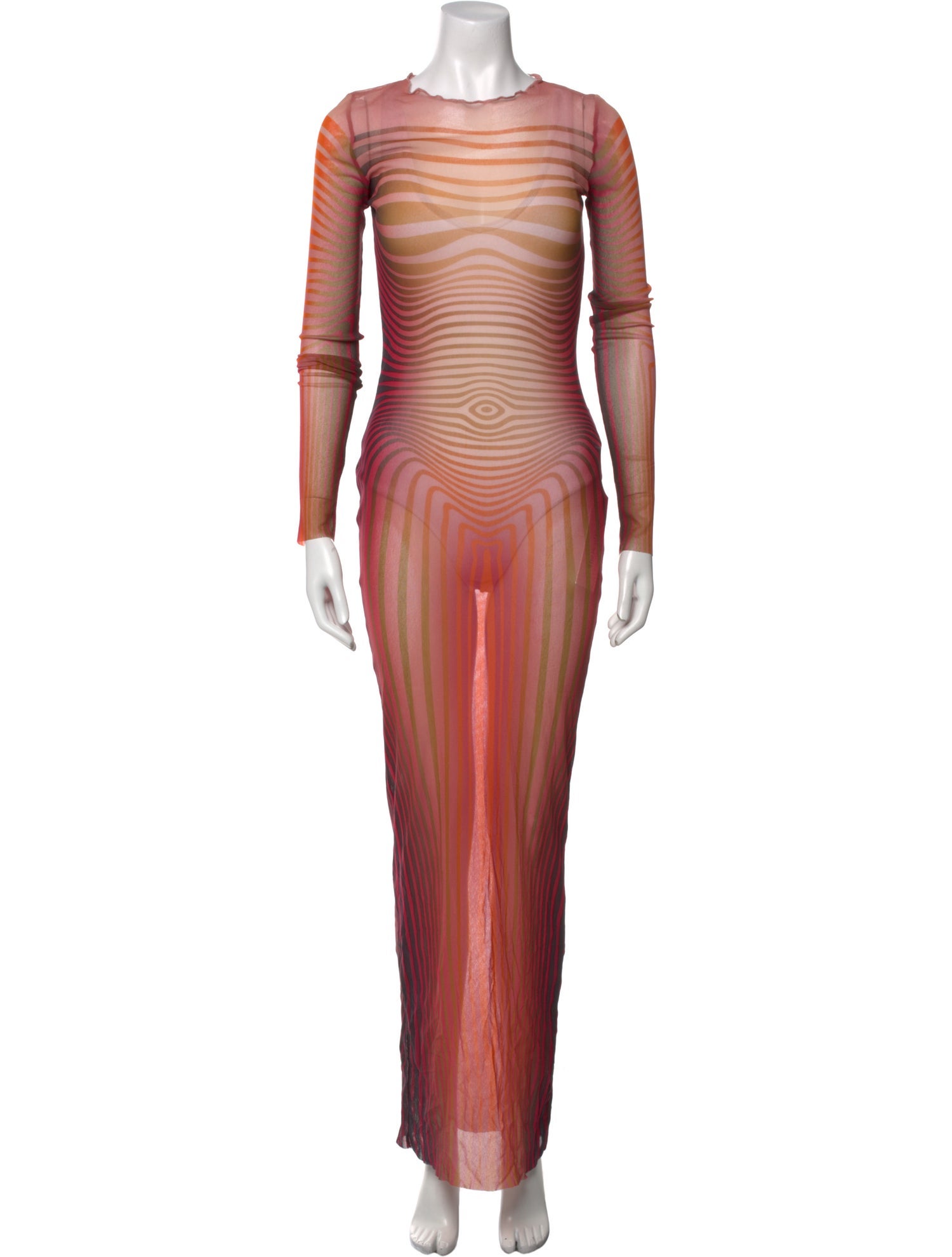 Jean Paul Gaultier Nylon Long Dress