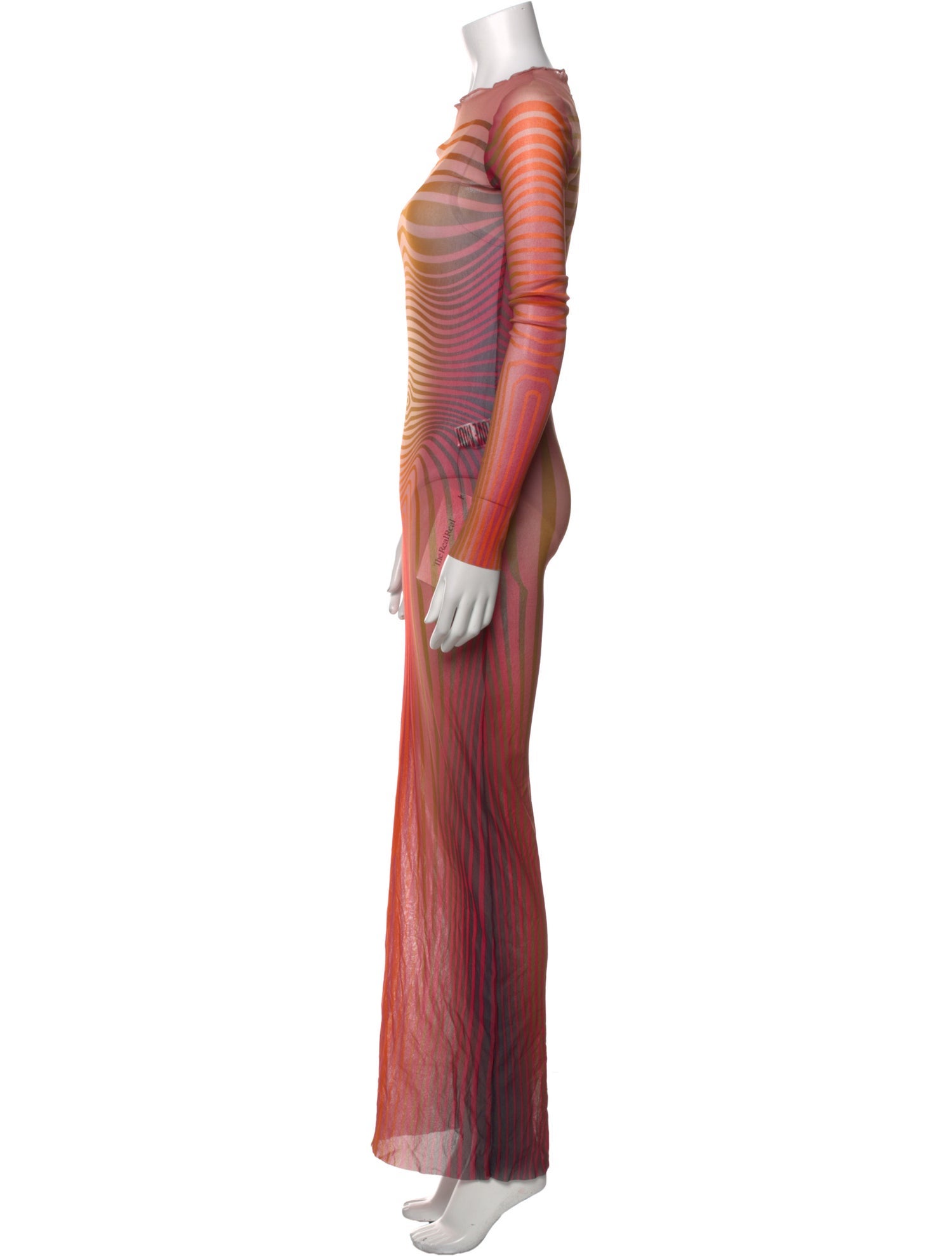 Jean Paul Gaultier Nylon Long Dress