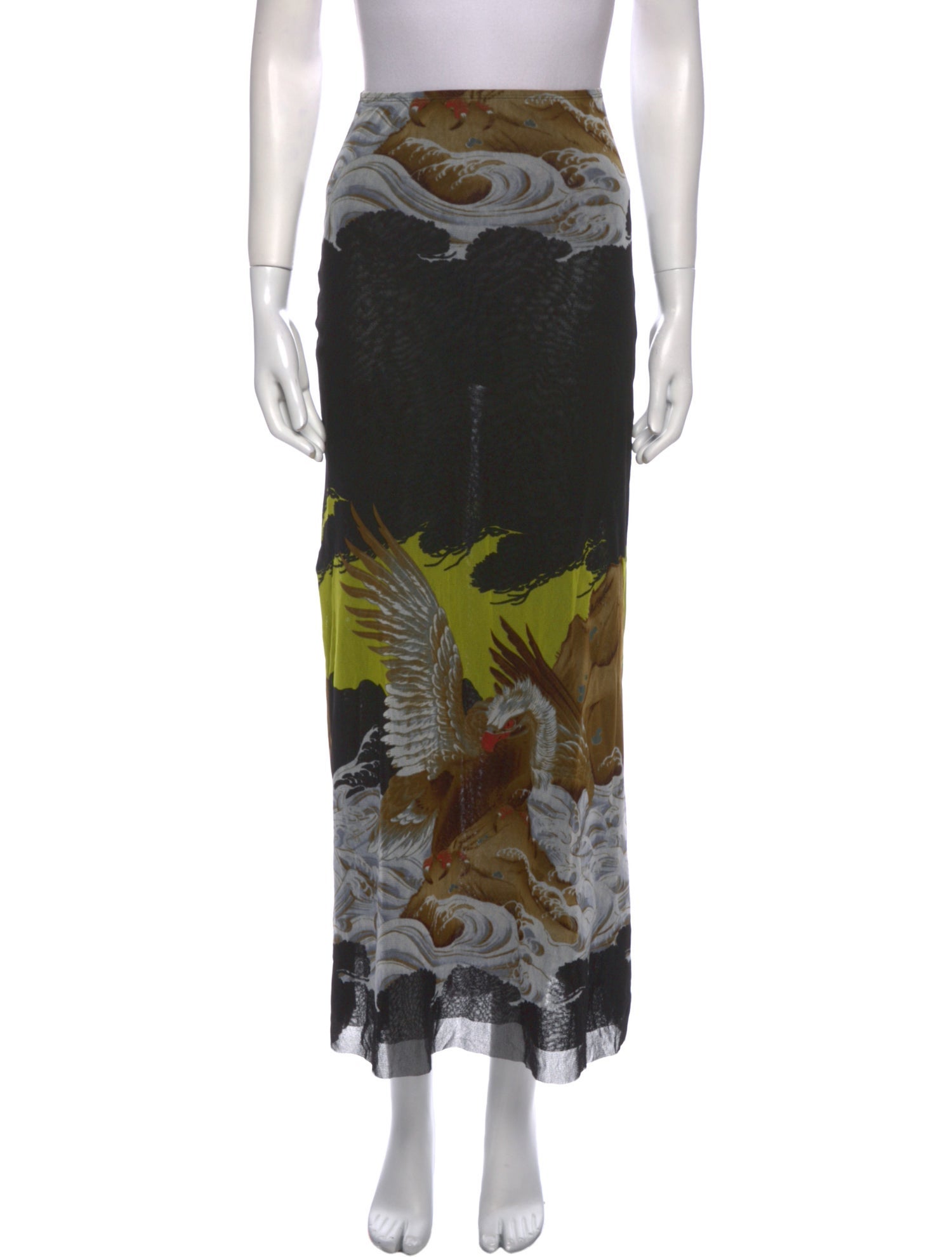 Jean Paul Gaultier Vintage Midi Length Skirt